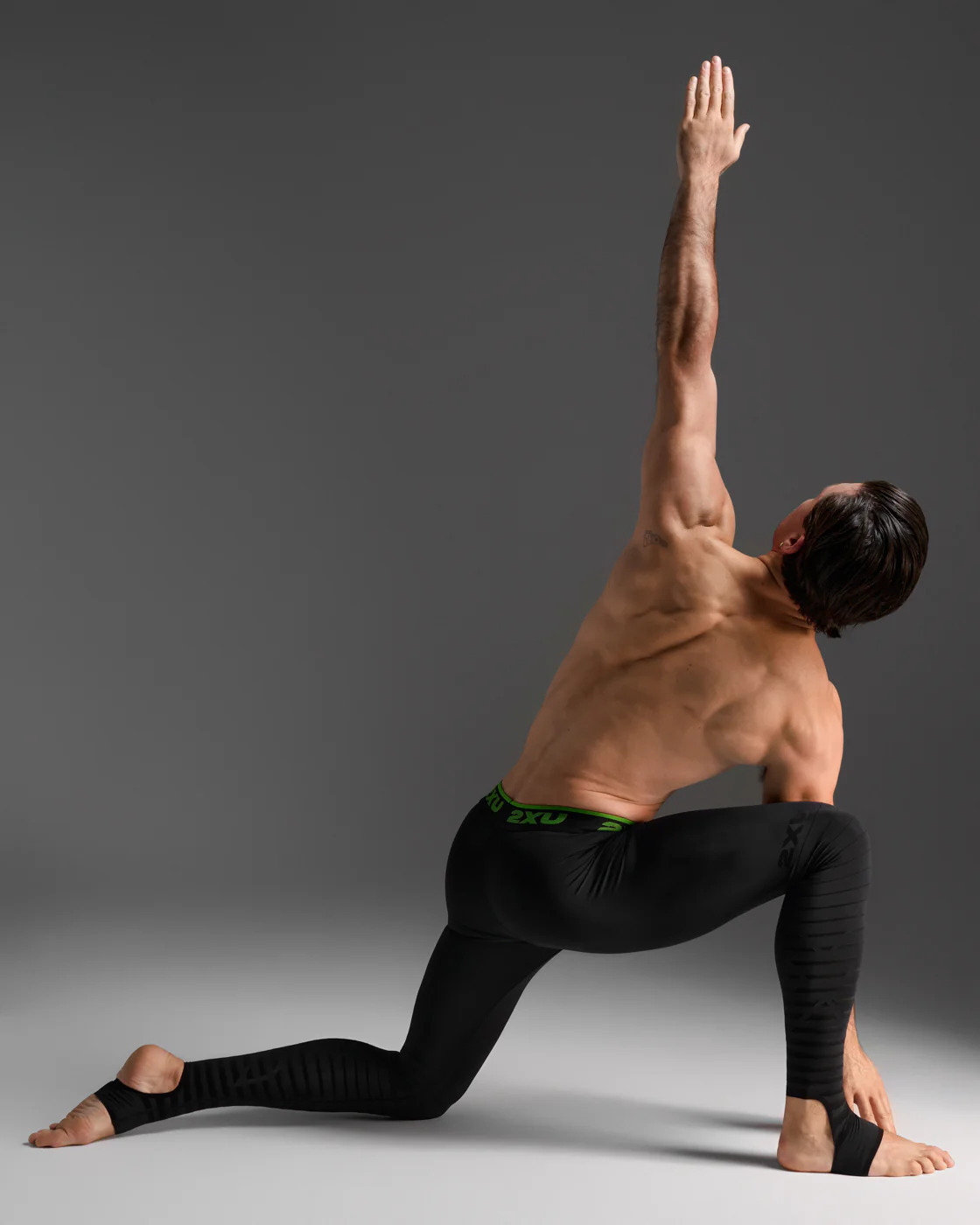 Alternate angle of the recovery tight