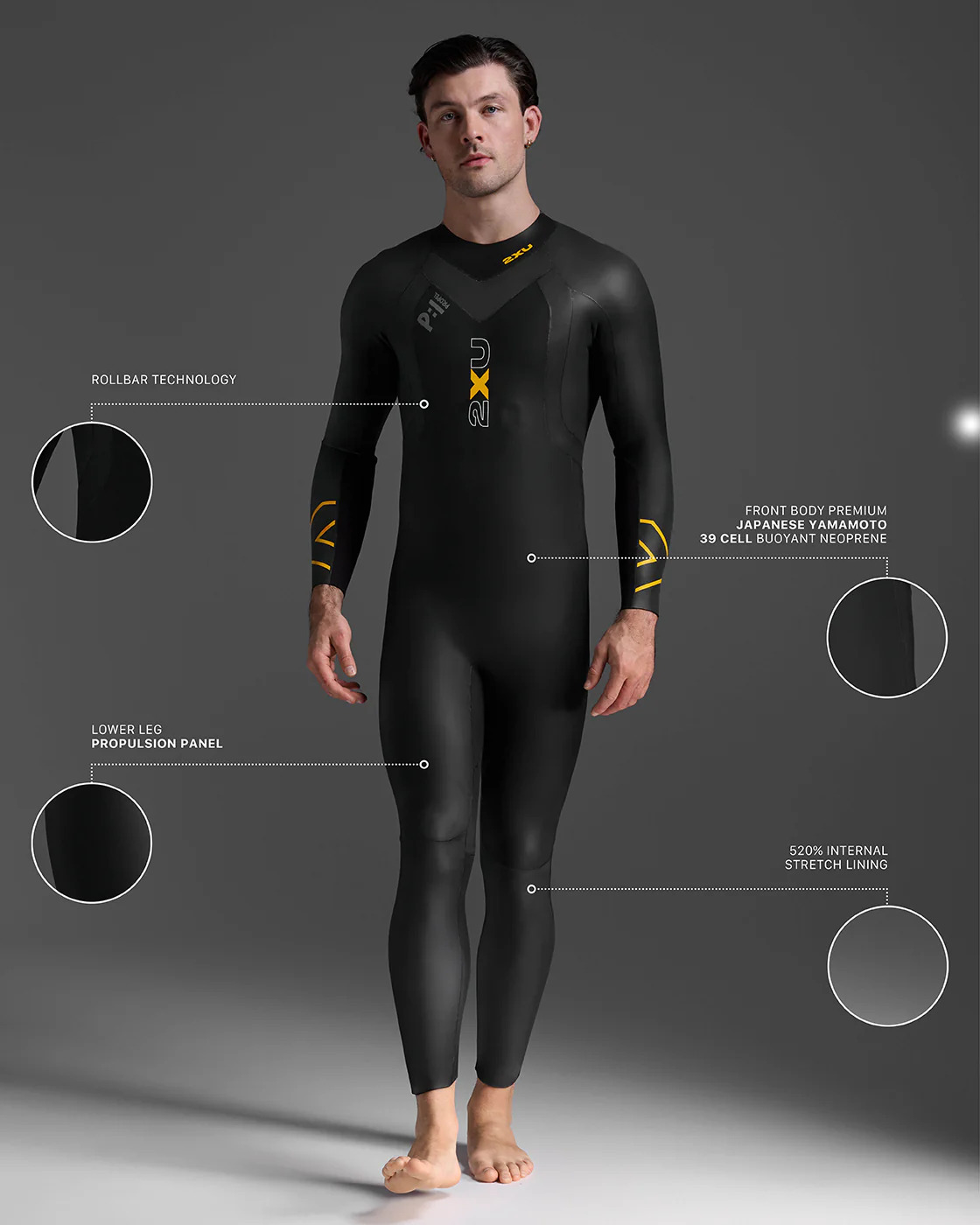 Back view with zip entry