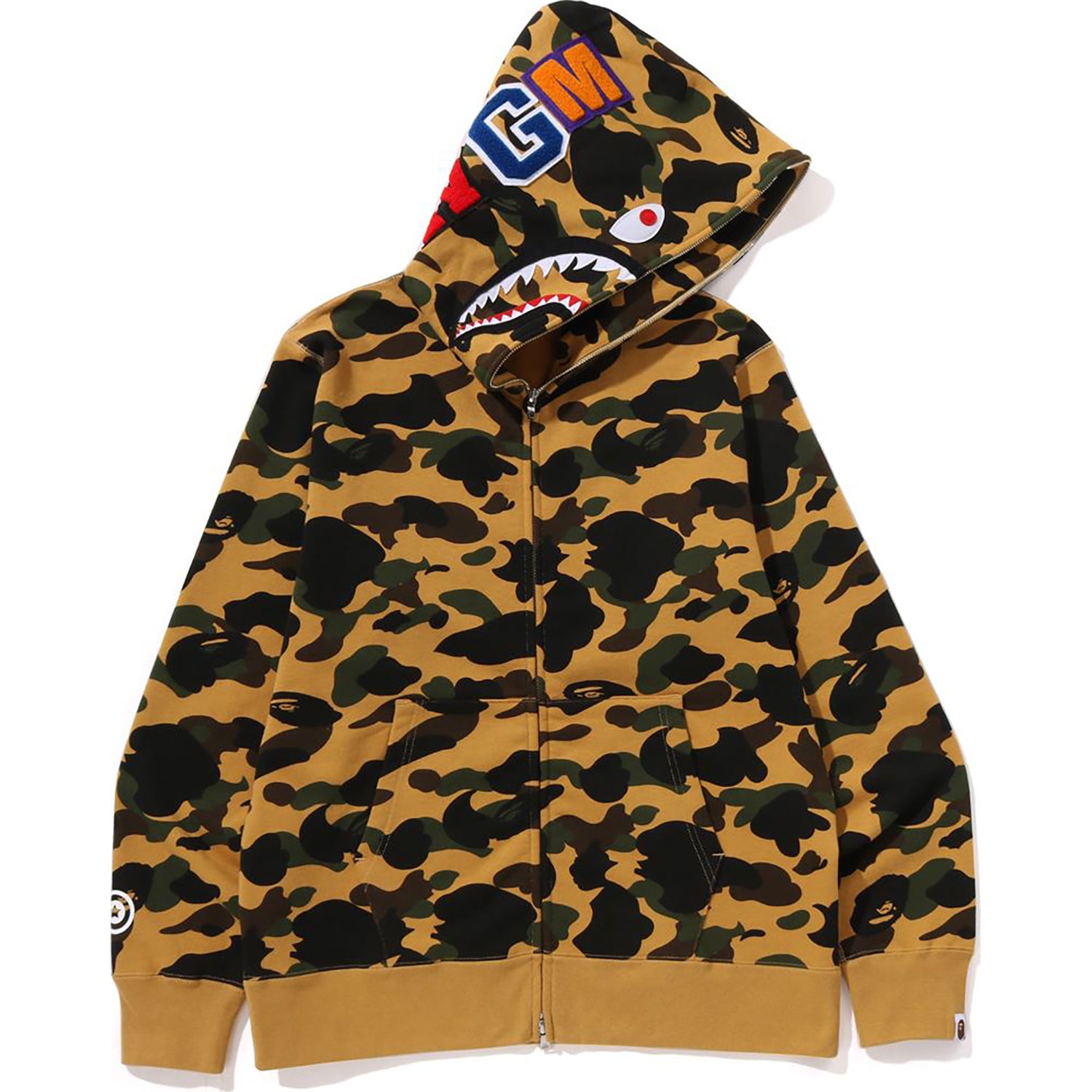 1ST Camo Shark Full Zip Hoodie