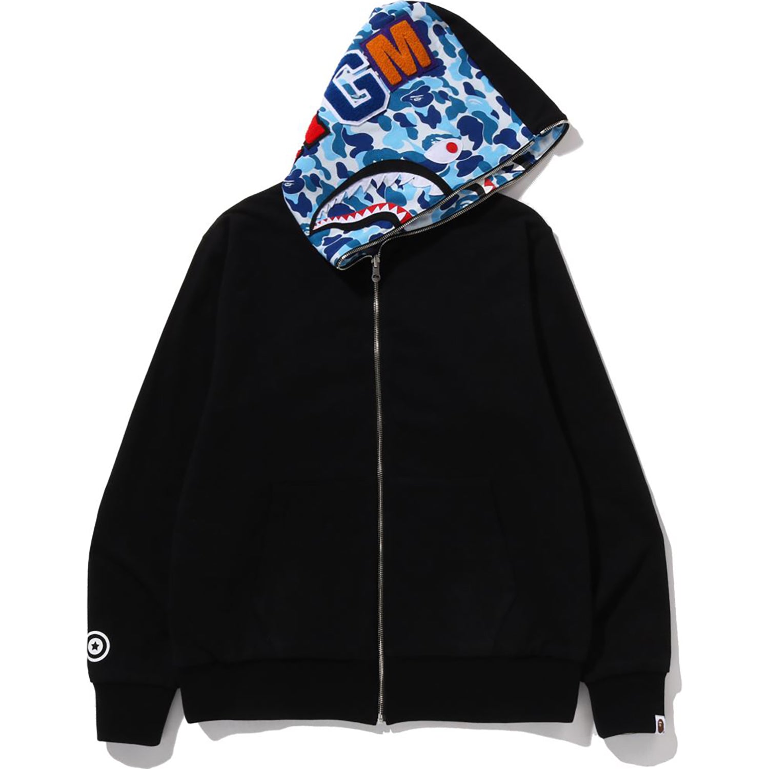 ABC Camo Reversible Shark Full Zip Hoodie