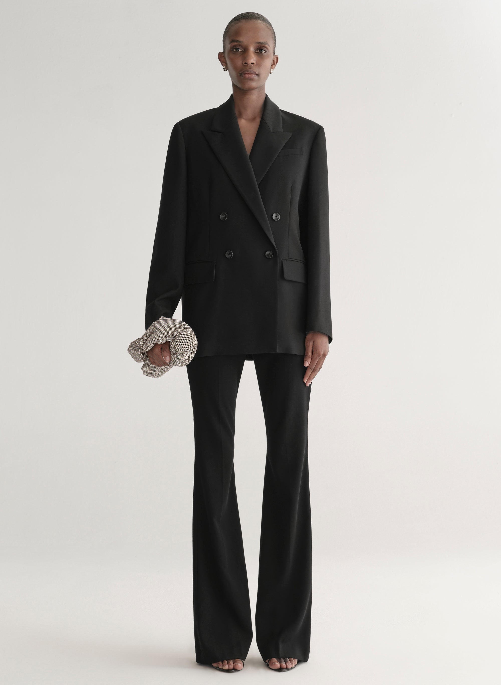 Calla Oversized Tailored Jacket — back or side view