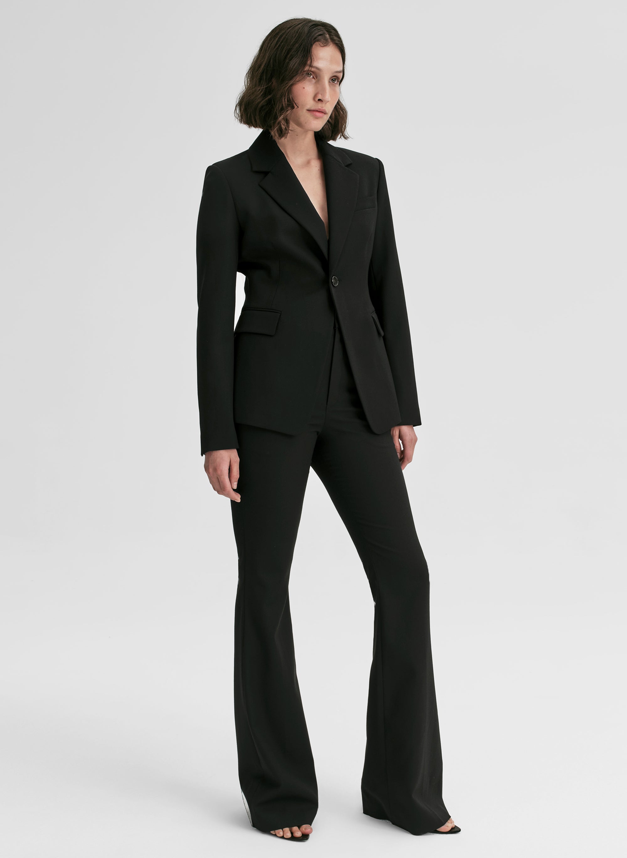 Elza Tailored Jacket — detail closeup