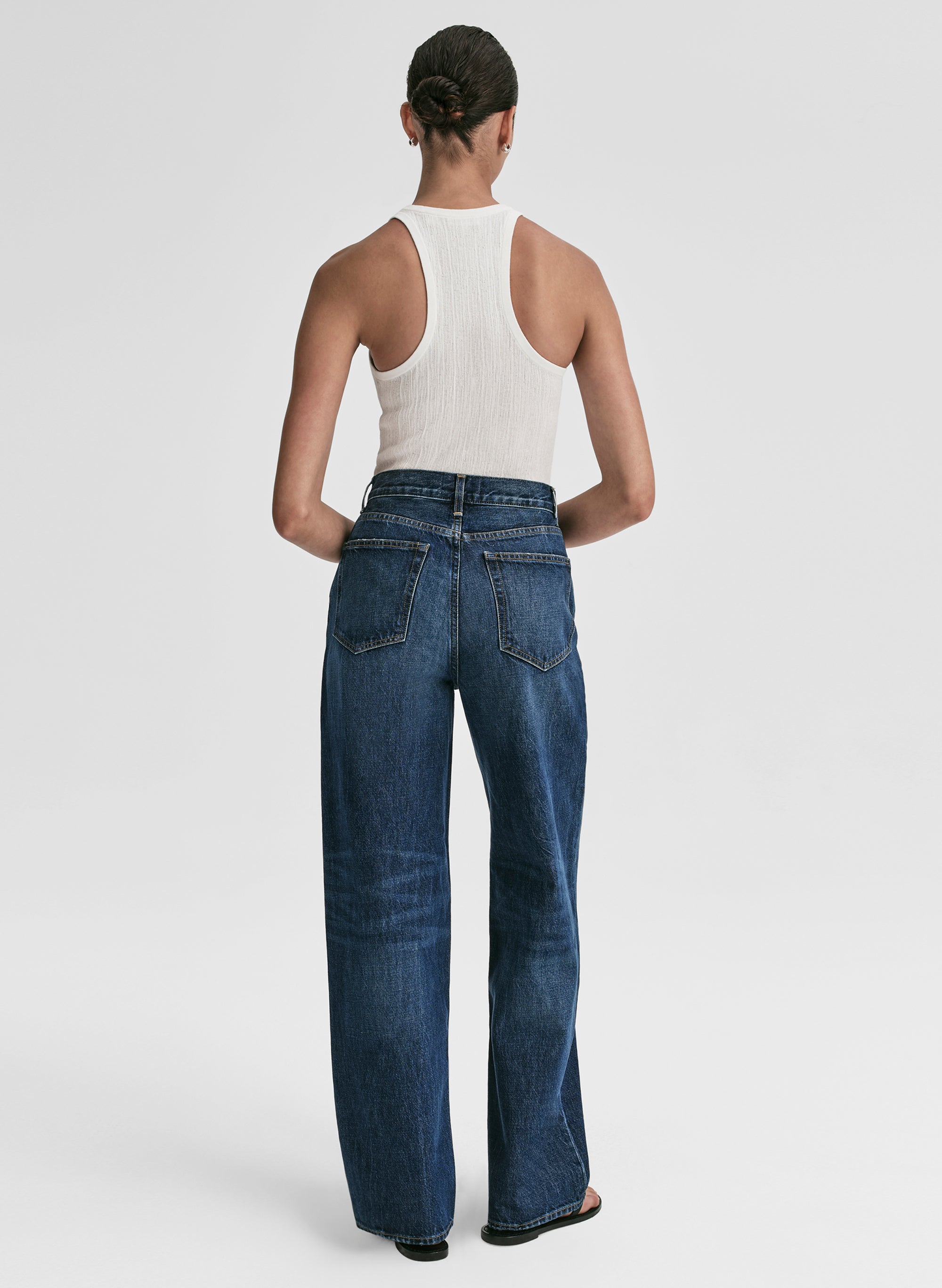Iris Fine Cotton Knit Tank — additional clean view