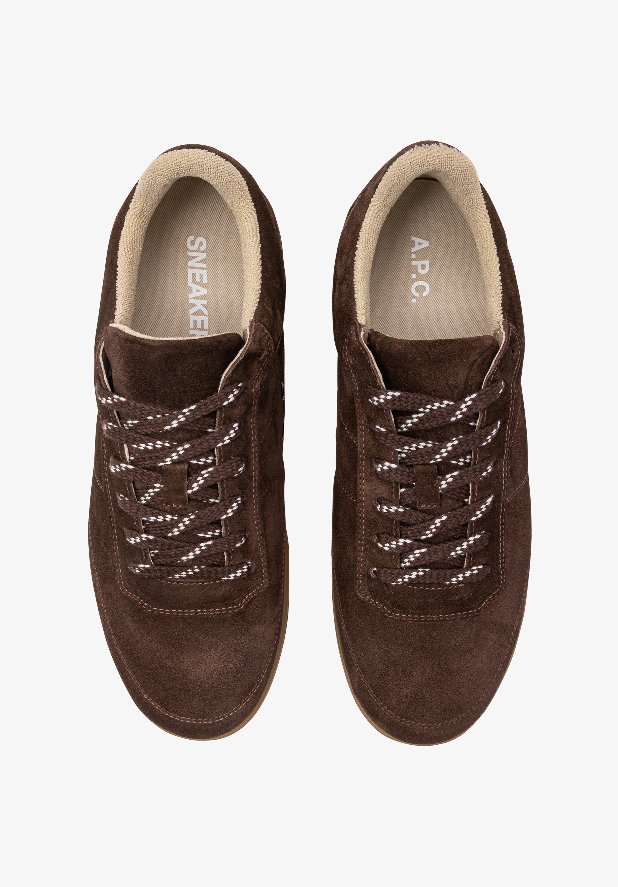 Sole and logo detail.