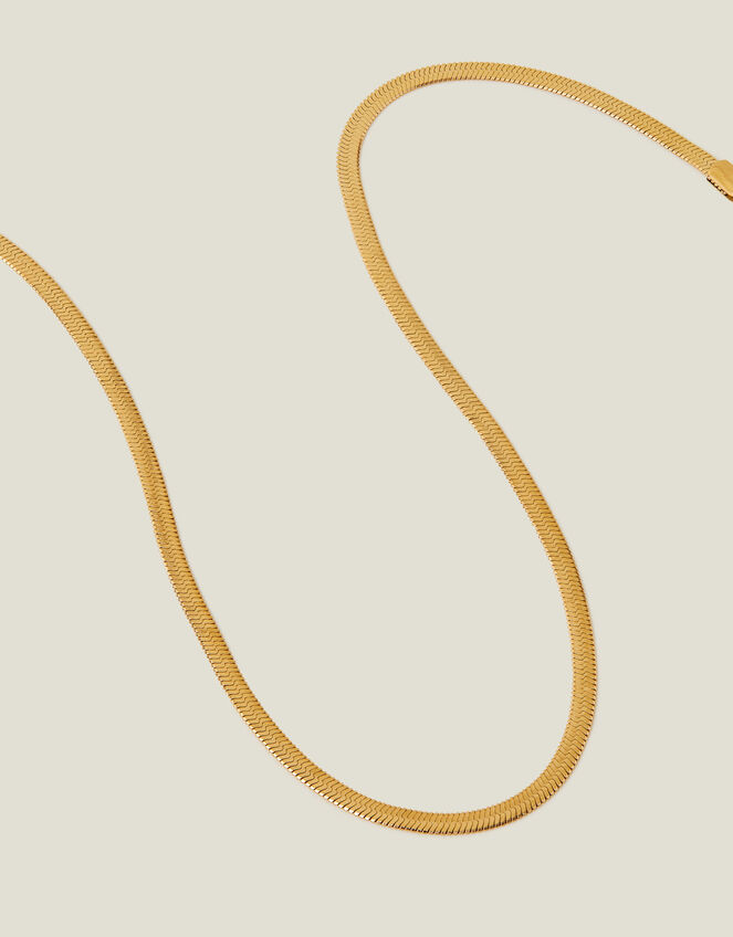 Stainless Steel Omega Chain Necklace