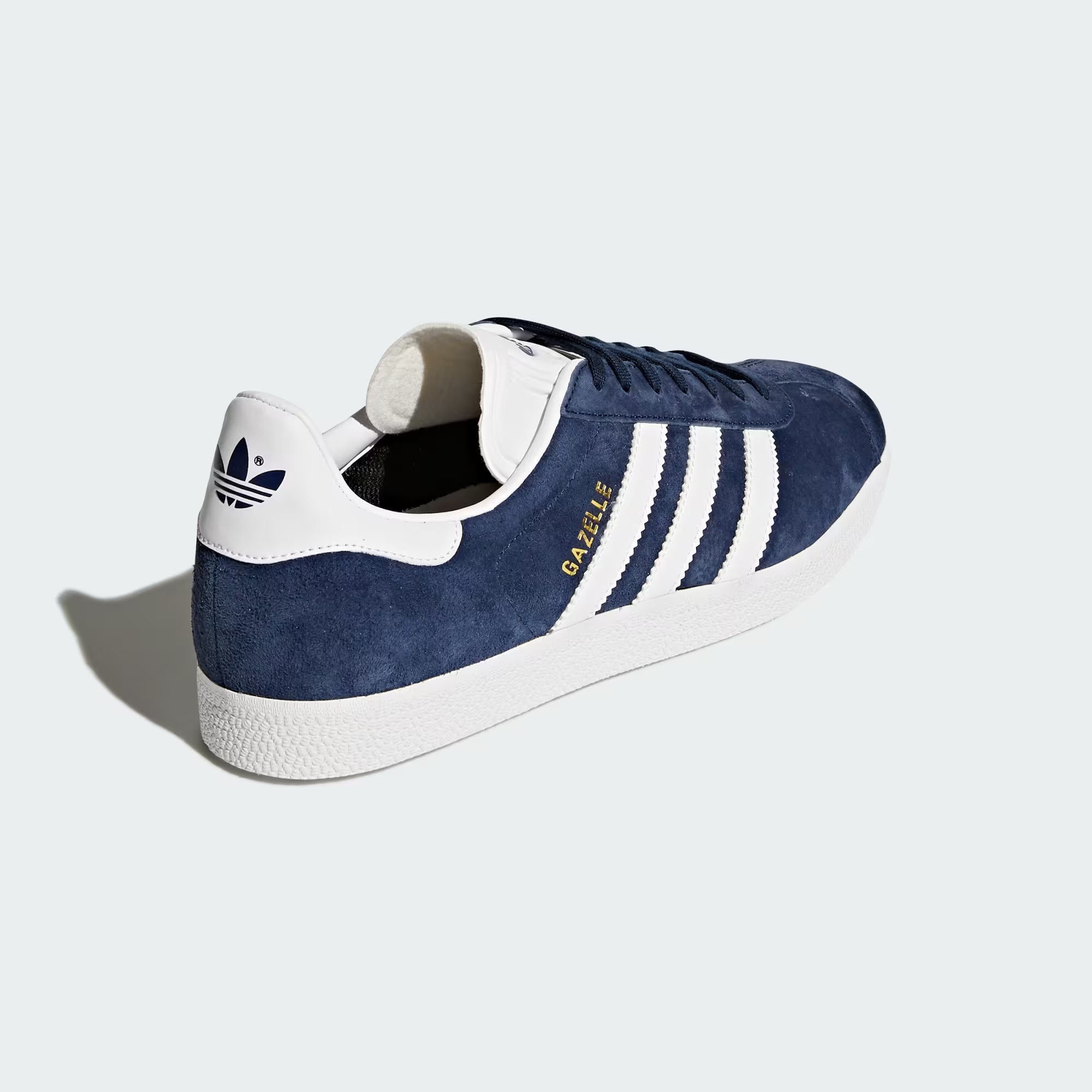 Blue-and-white low-profile stance
