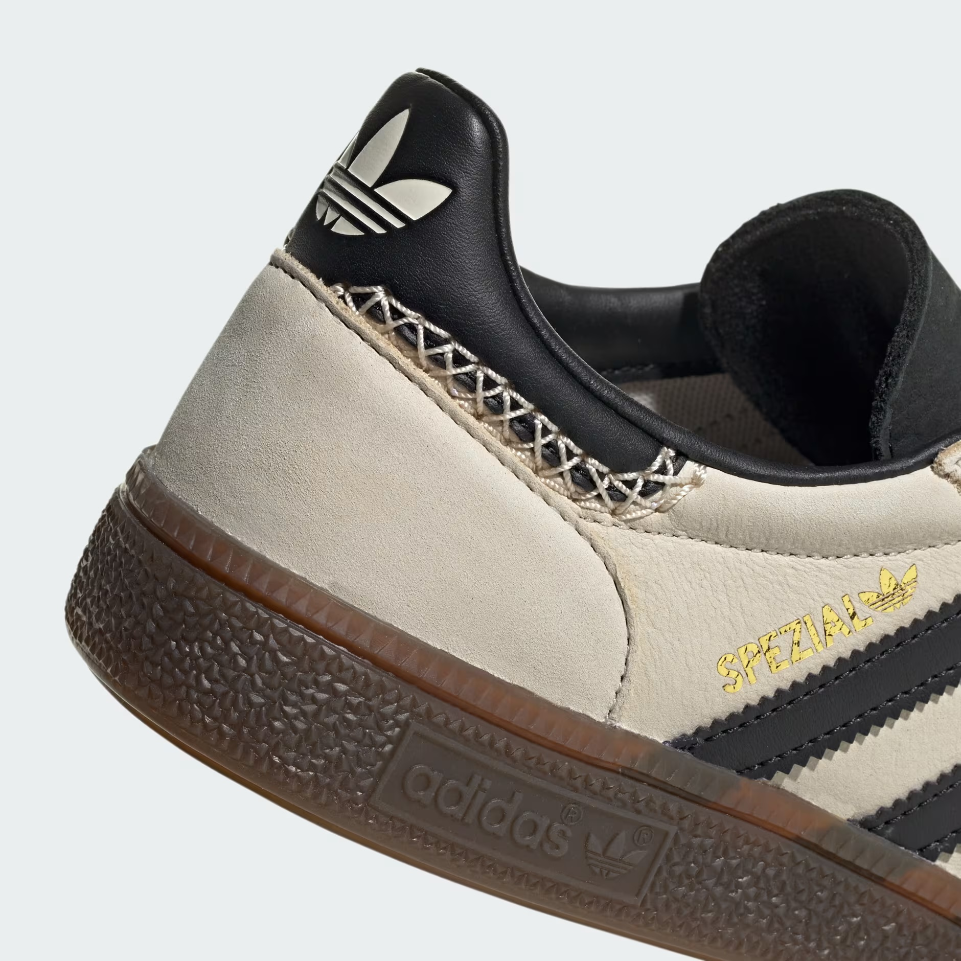 Heel closeup with Spezial wordmark