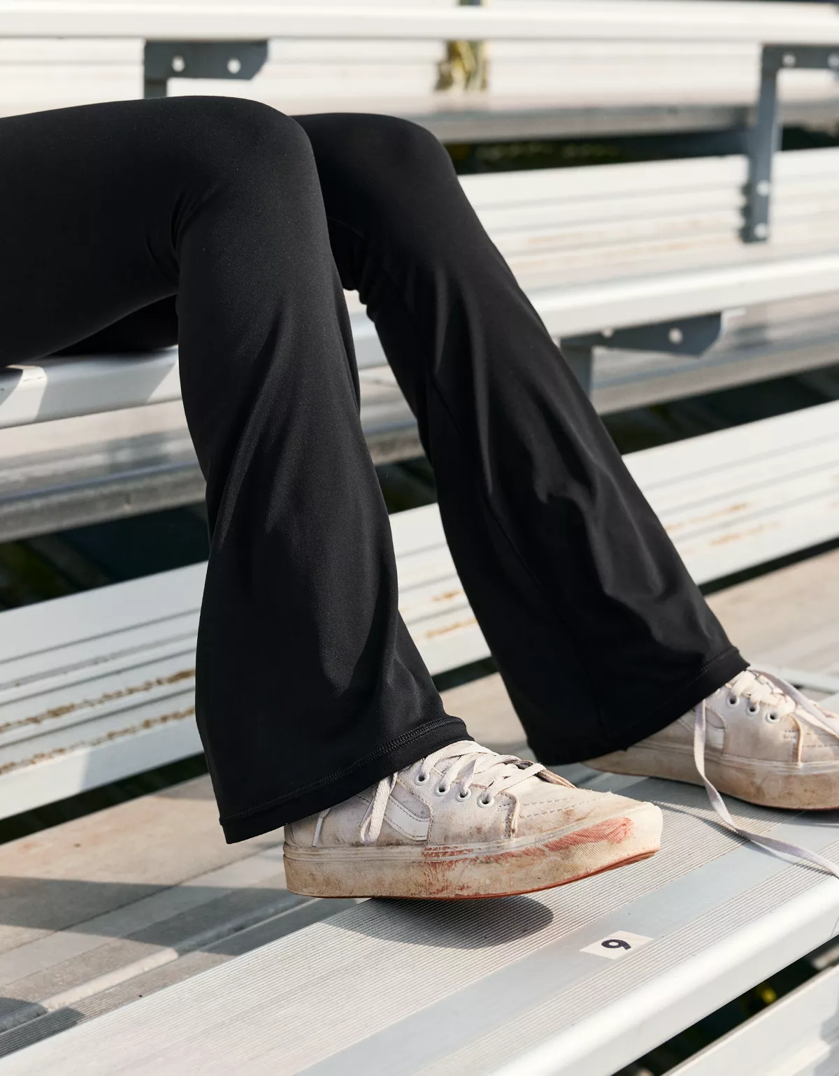 lifestyle angle showing the flare