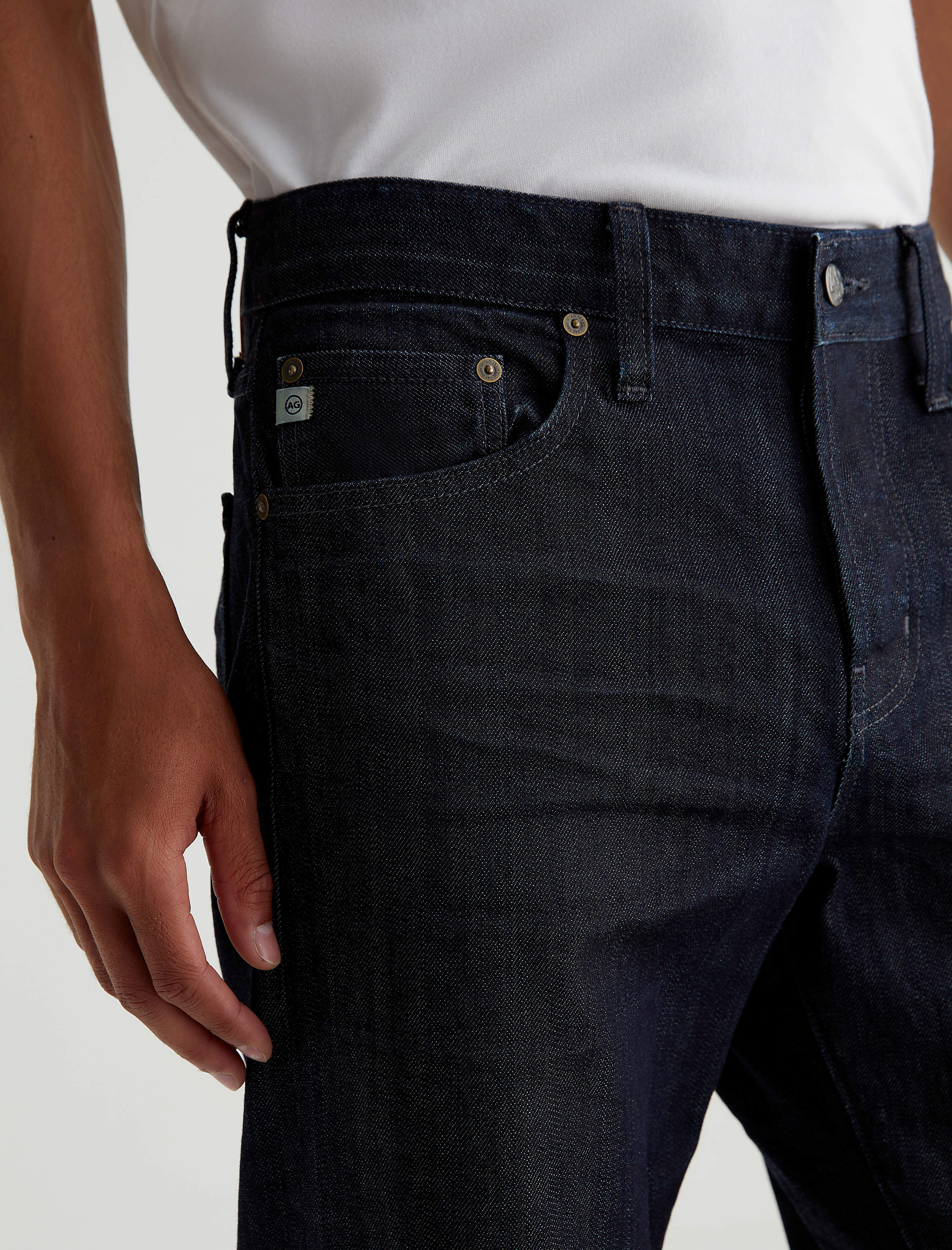 Waist, pocket or fly detail