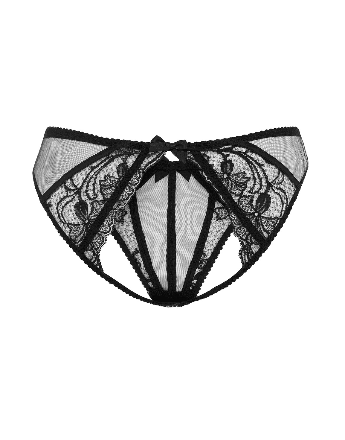 back flatshot of matching brief