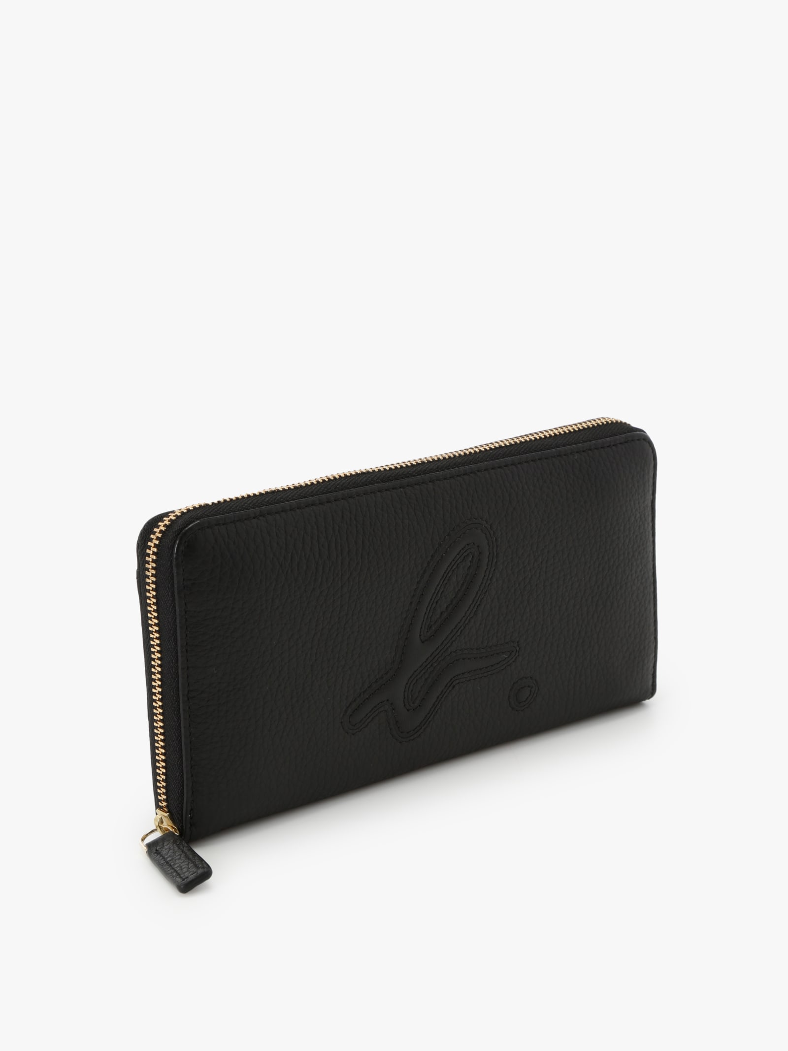 black leather wallet