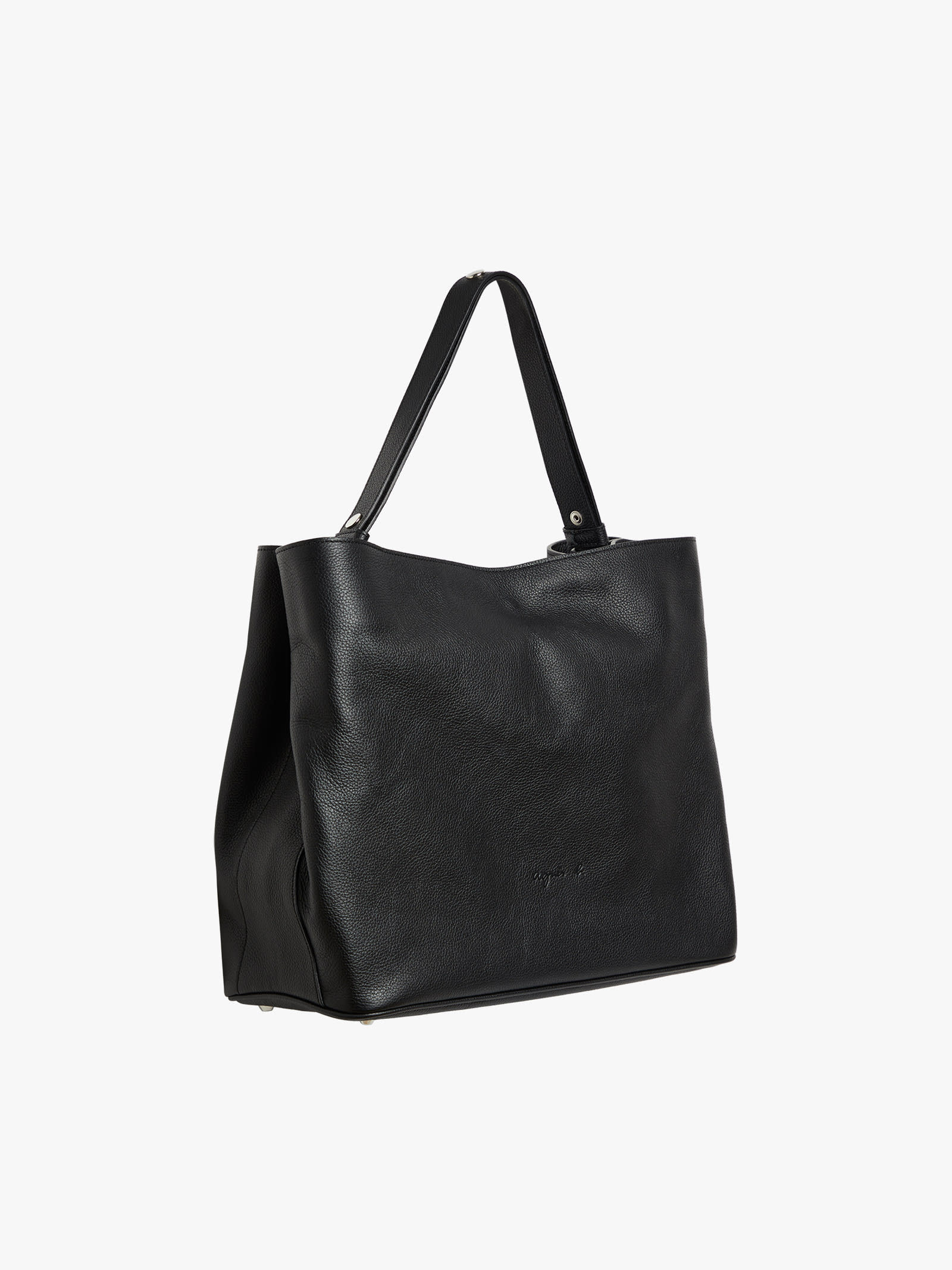 black Stala leather bag