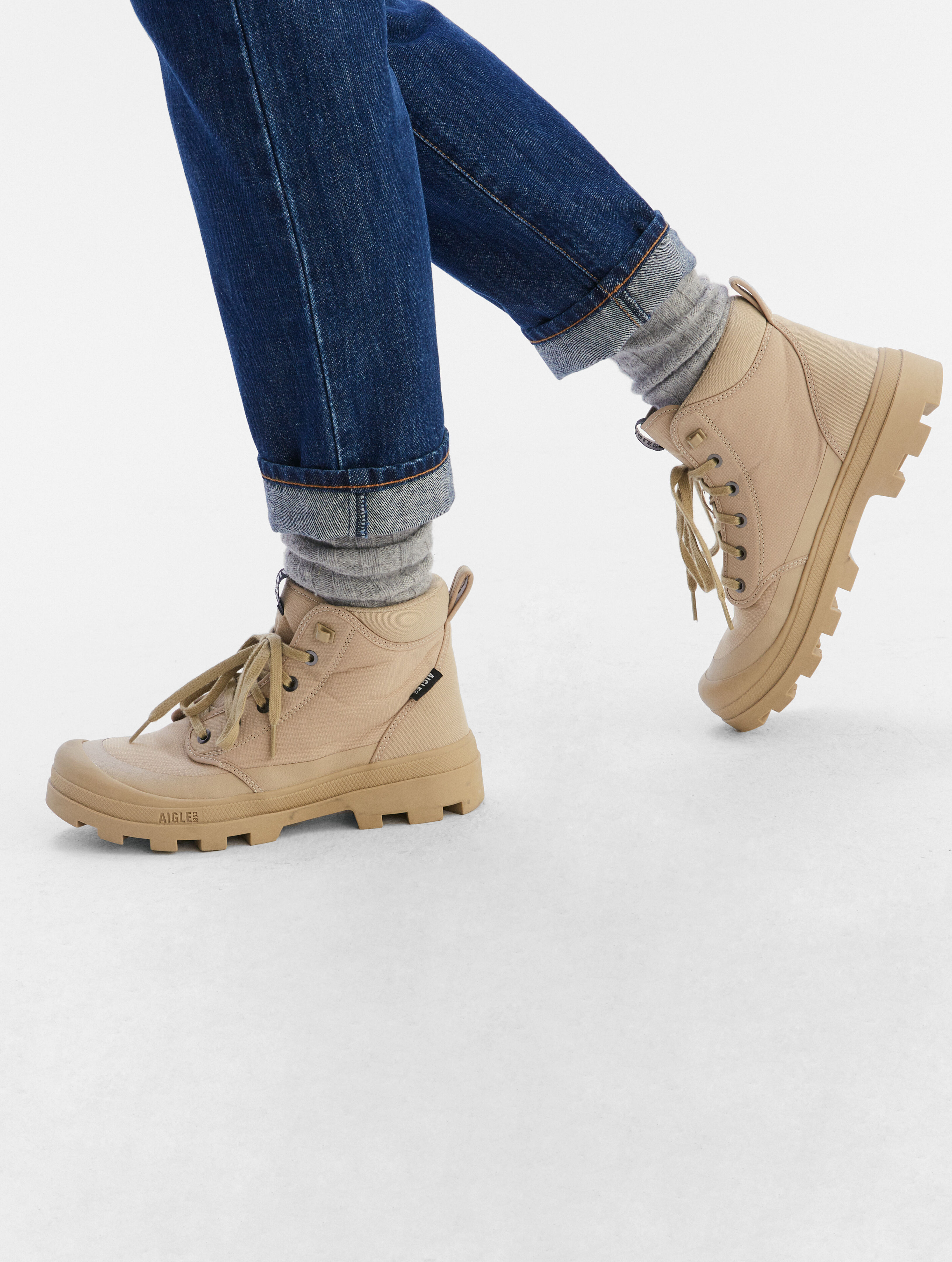 styled walking-shoe view