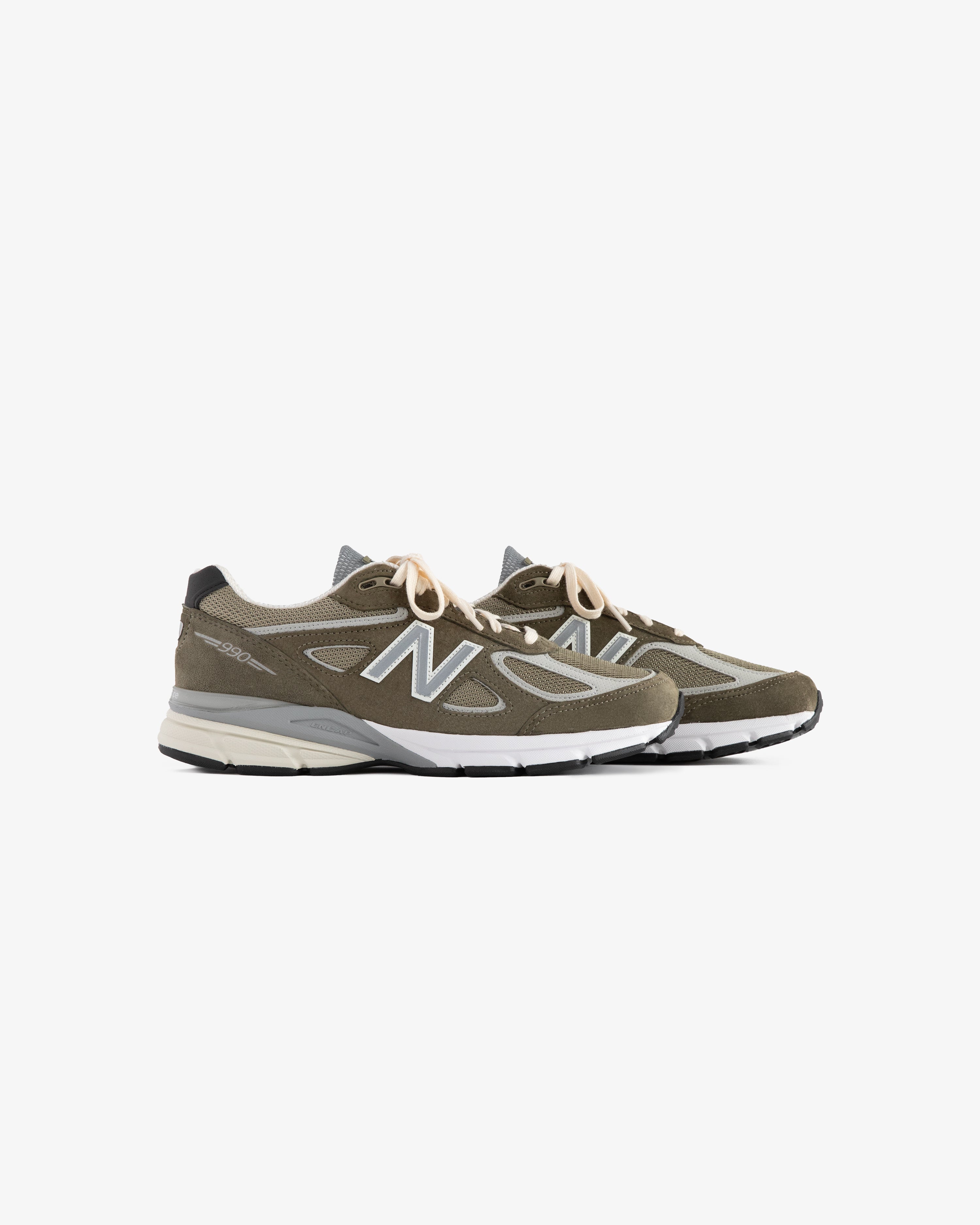 ALD / New Balance 990v4 — on-body styling view