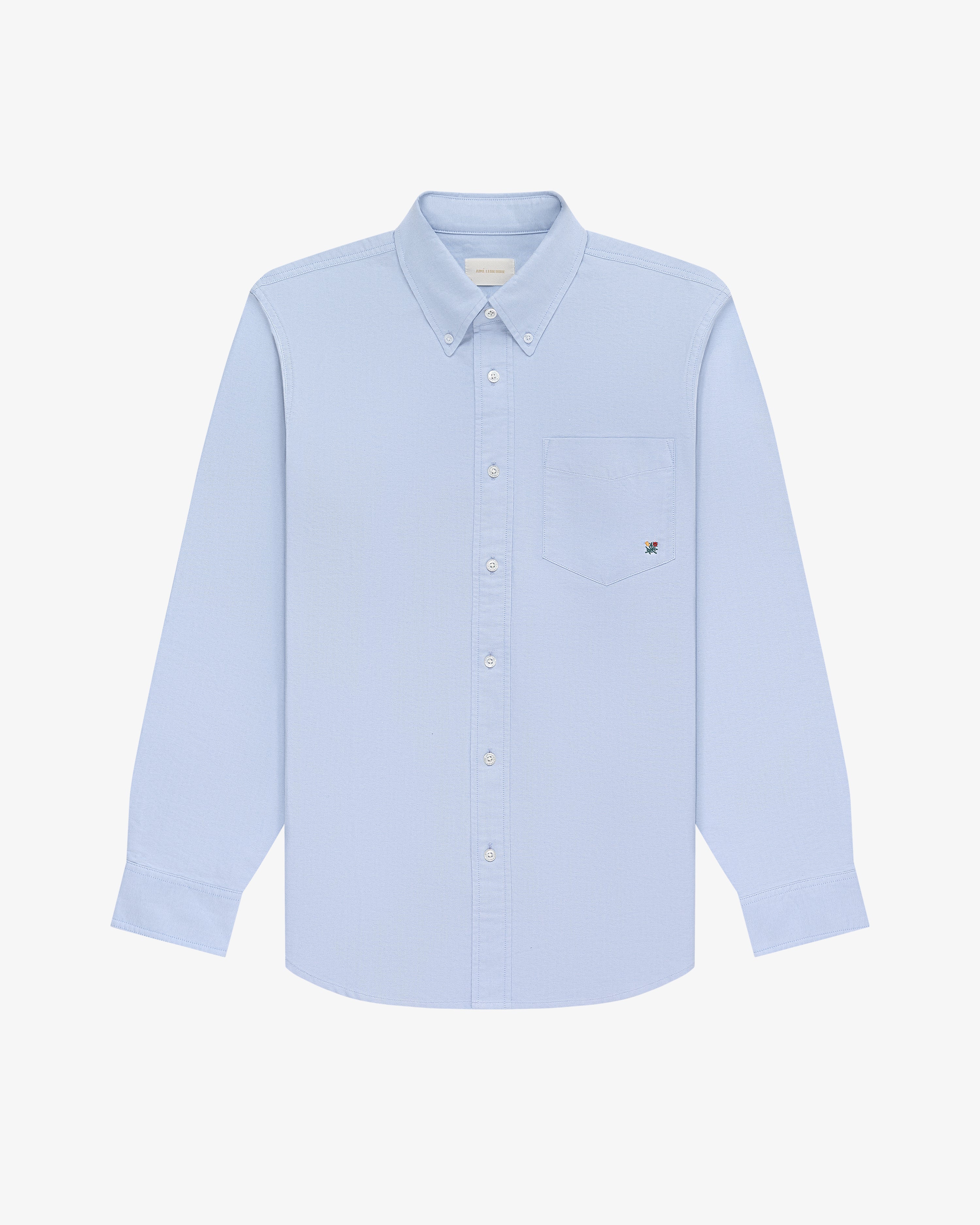 Crest Oxford Shirt — front flat view