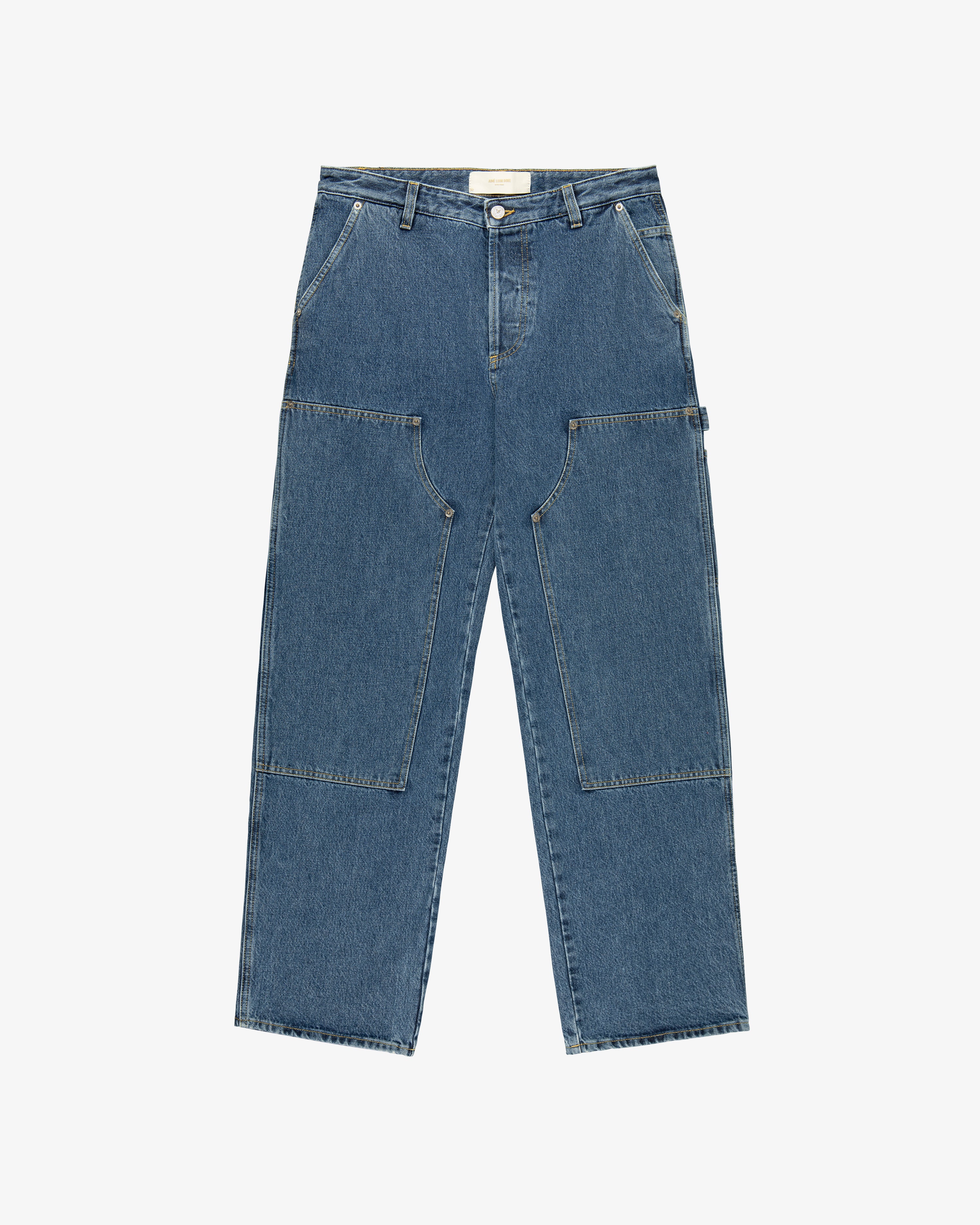 Denim Carpenter Pant — front flat view