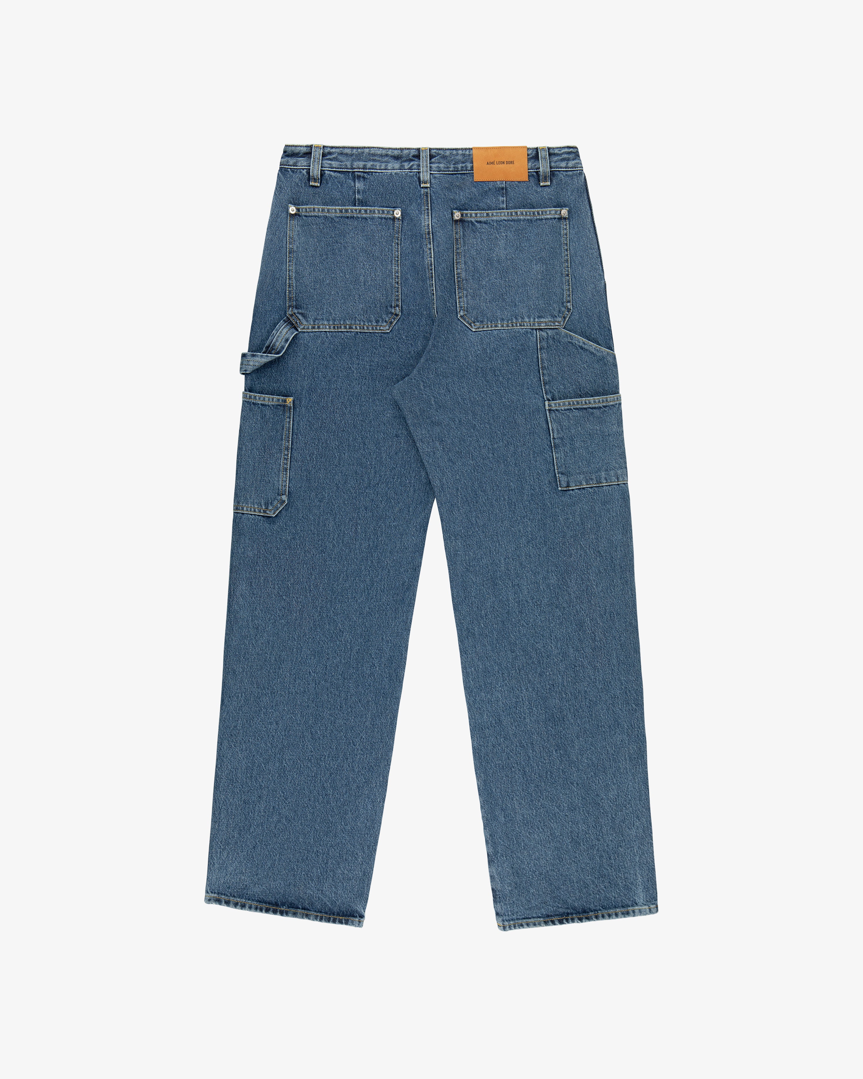 Denim Carpenter Pant — construction detail