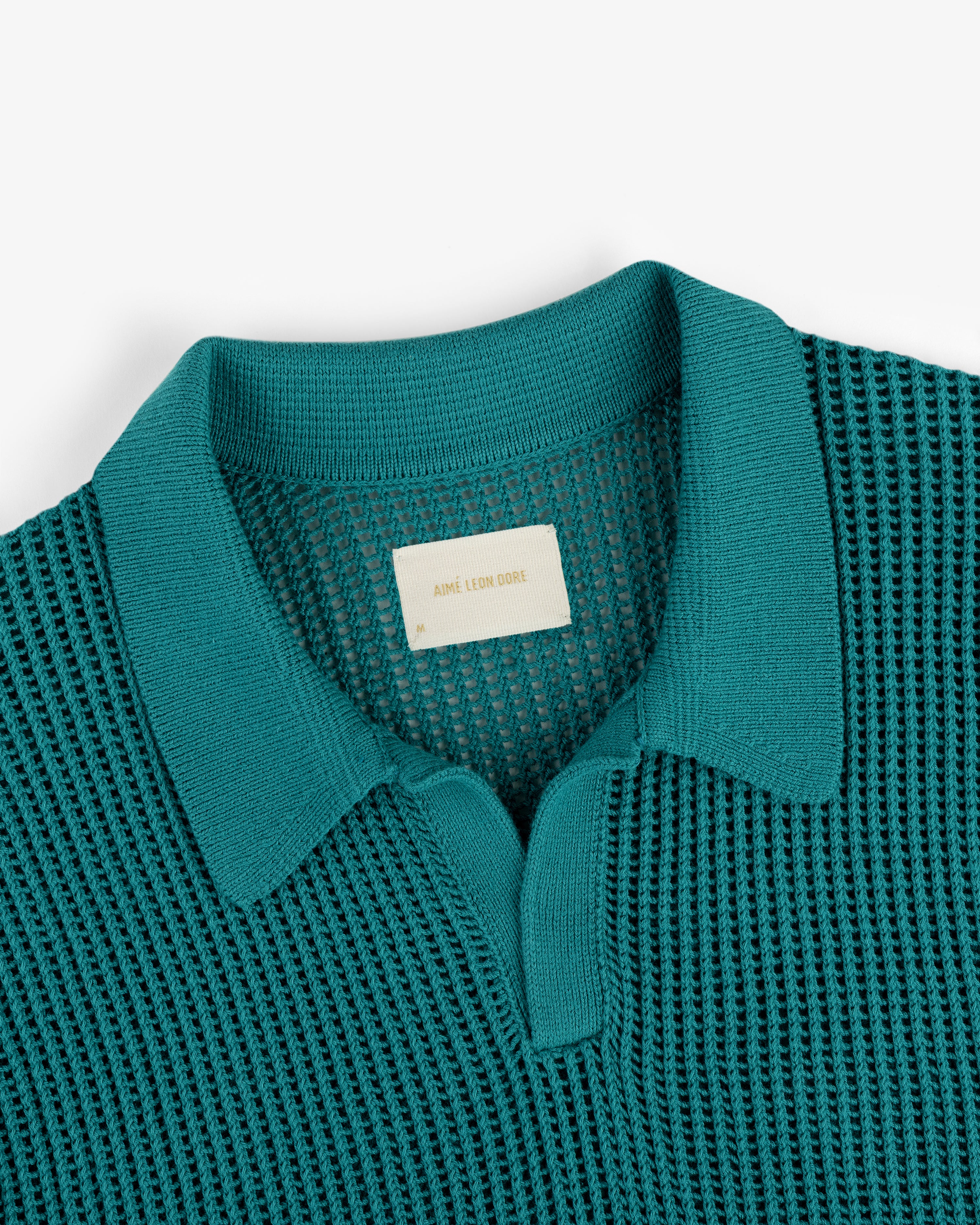 Mesh Knit Polo — alternate product angle