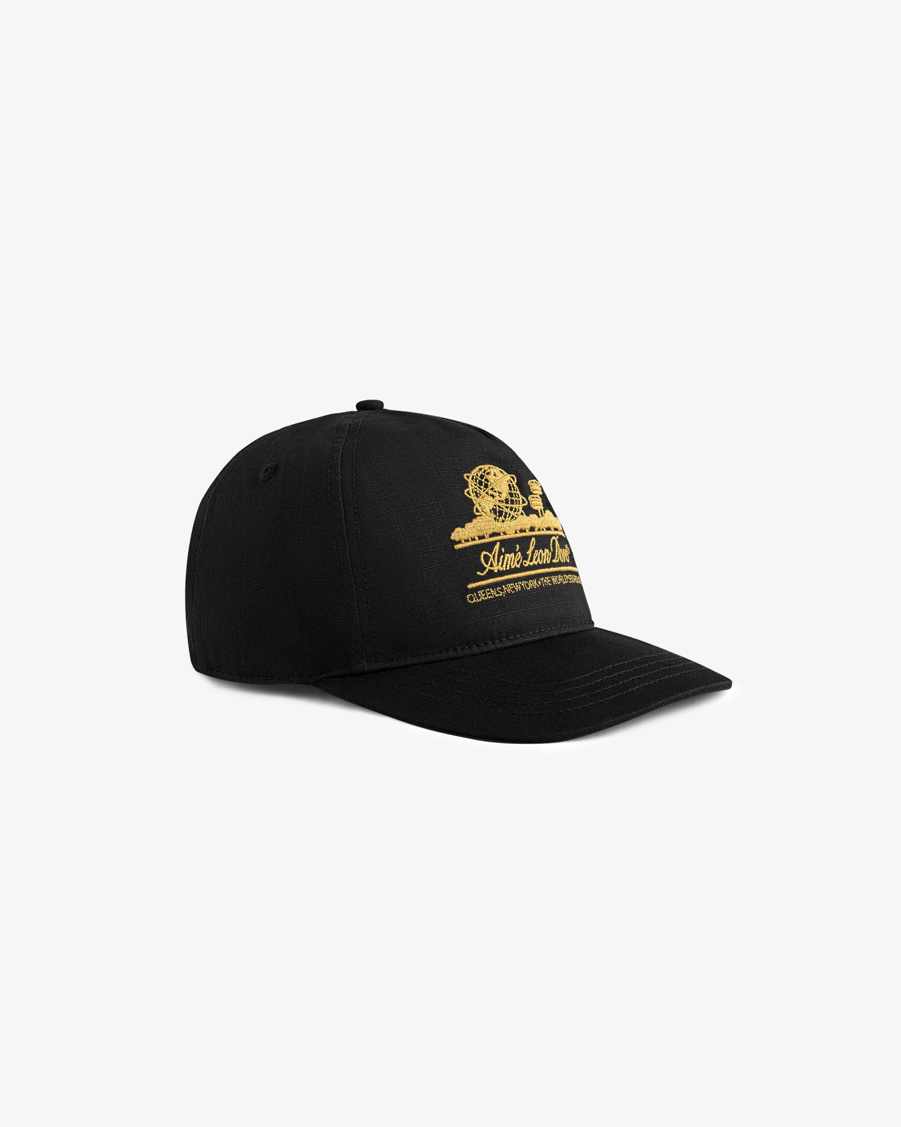 Unisphere Hat — on-body styling view