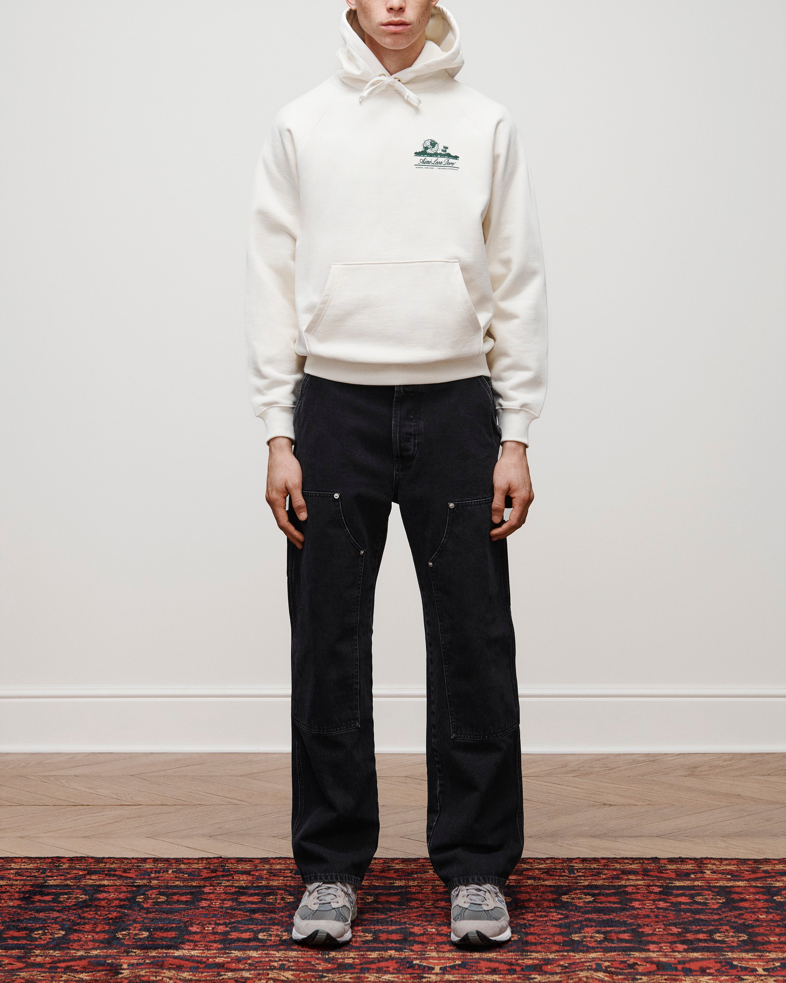 Unisphere Hoodie — on-body styling view