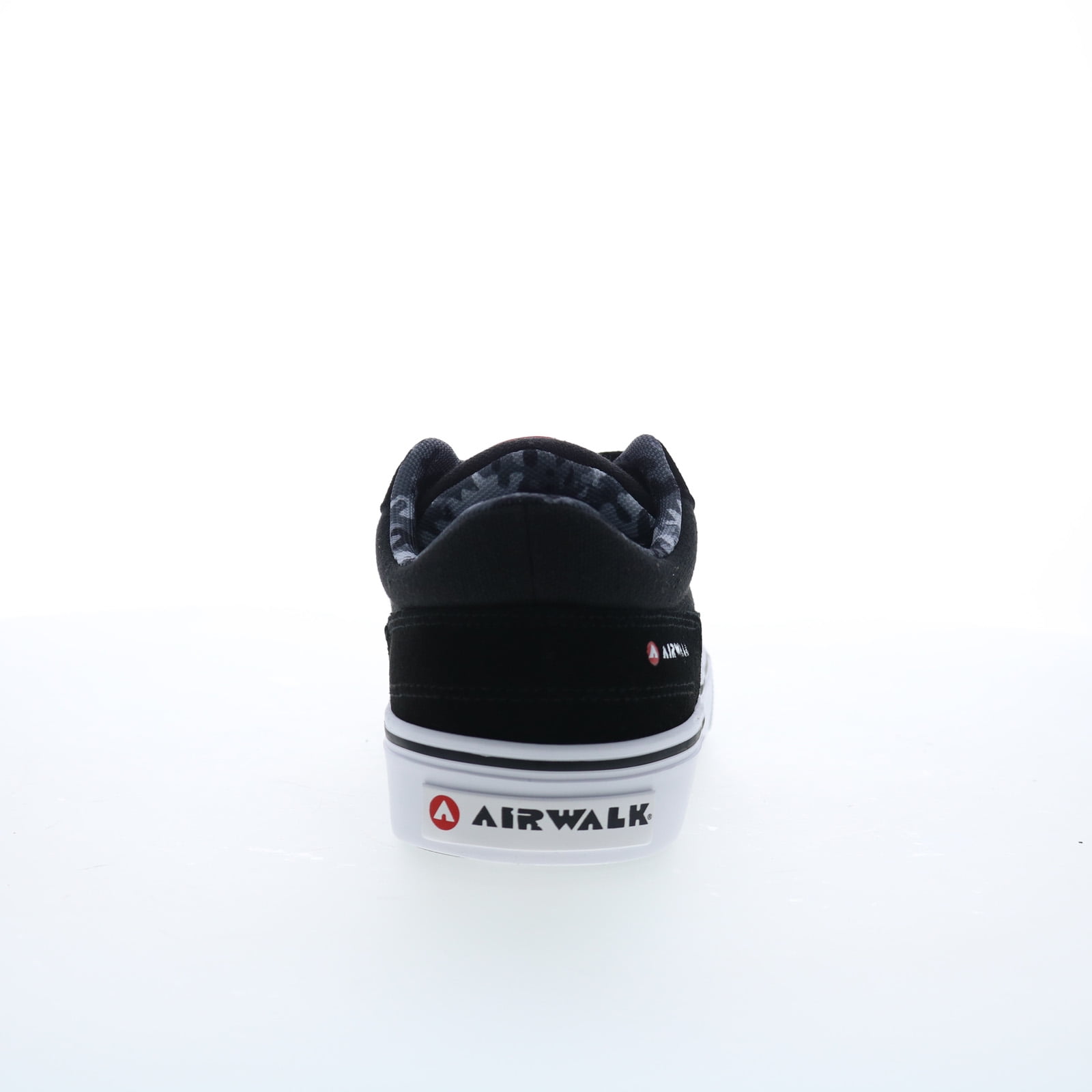 Top view showing laces, collar padding and printed insole