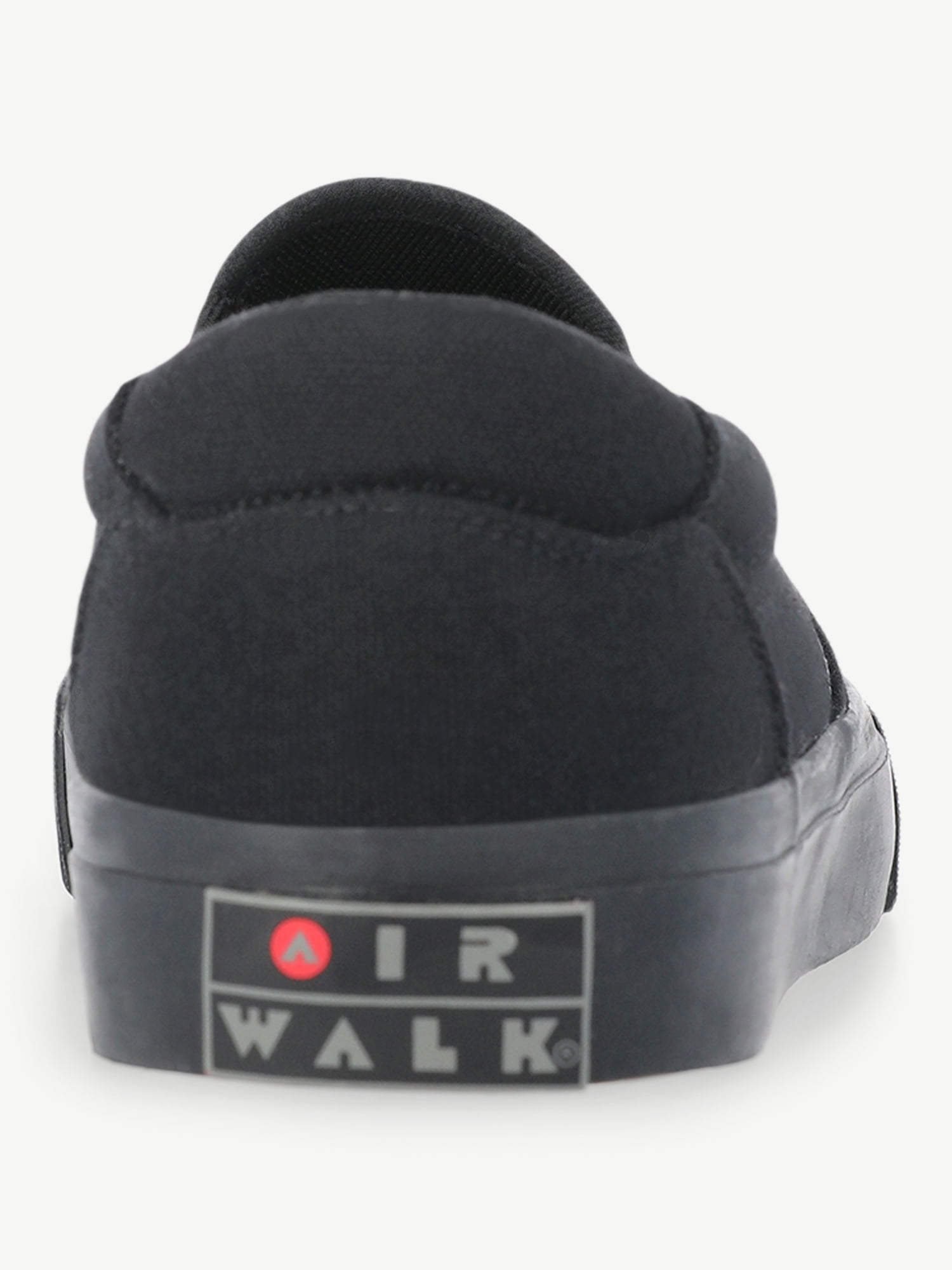 Heel view with Airwalk block label