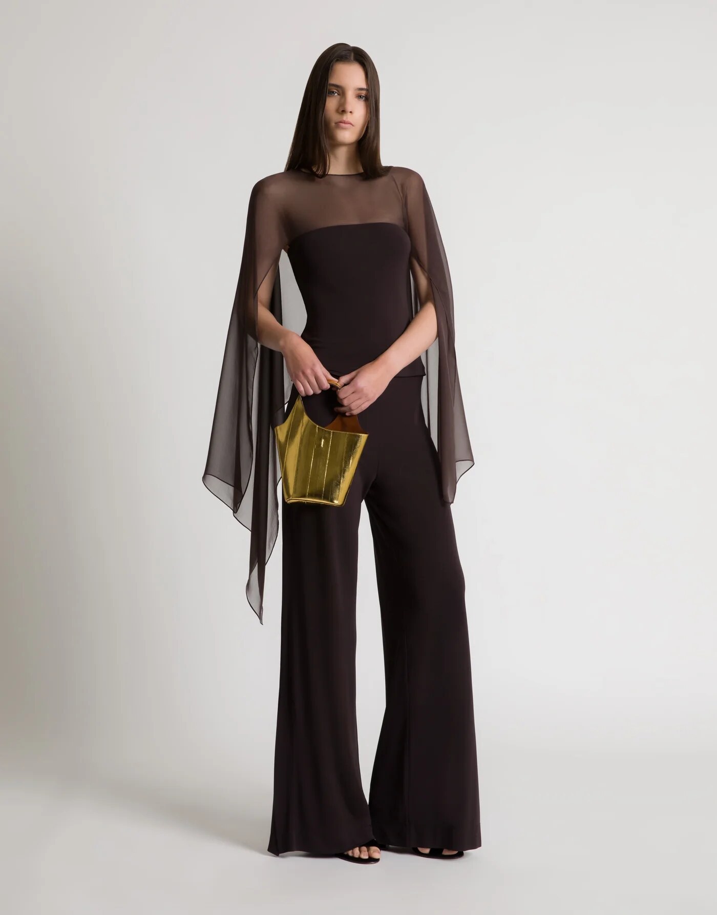 Eel Leather Bucket Bag — alternate angle