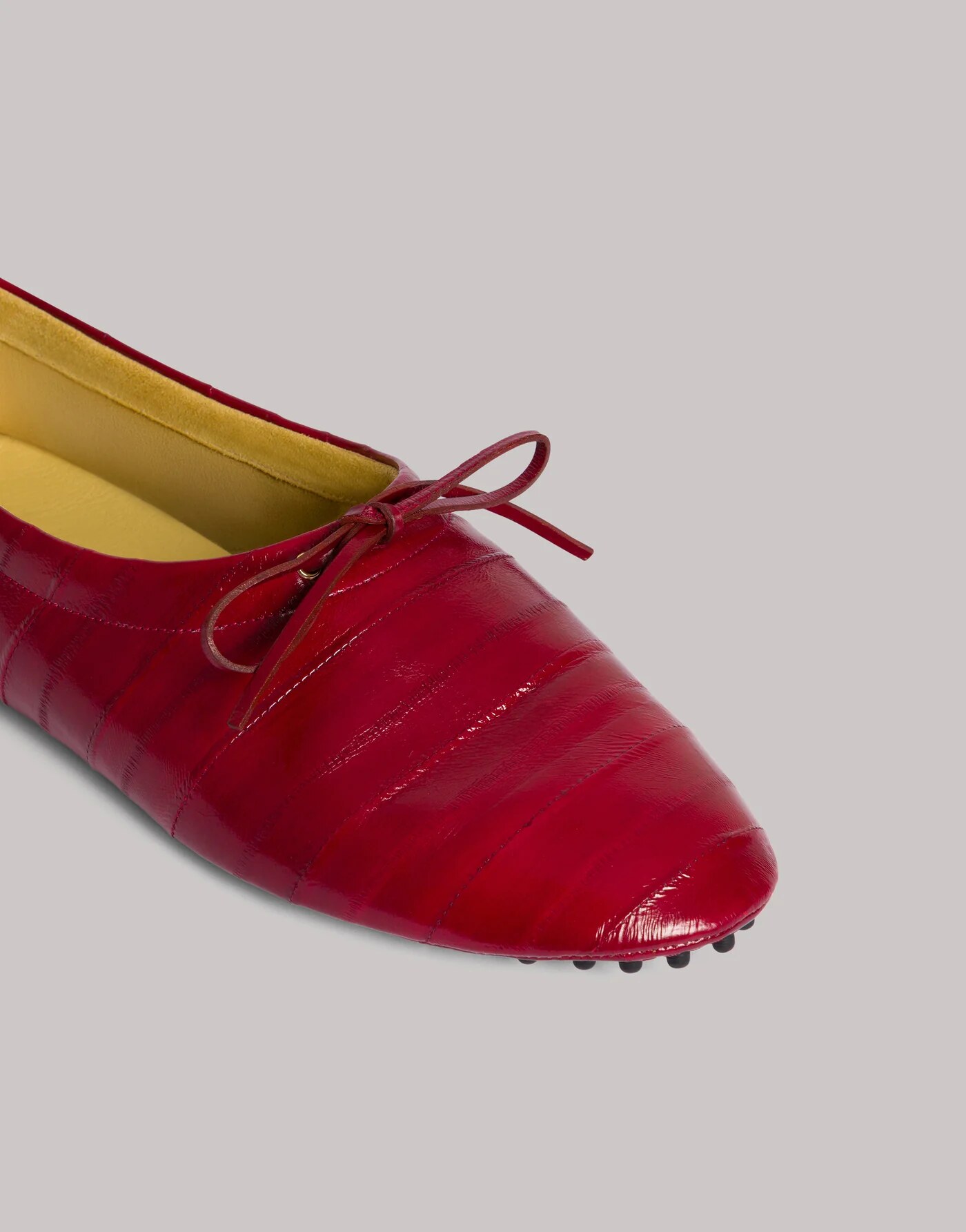 Eel Leather Loafer — back/detail view