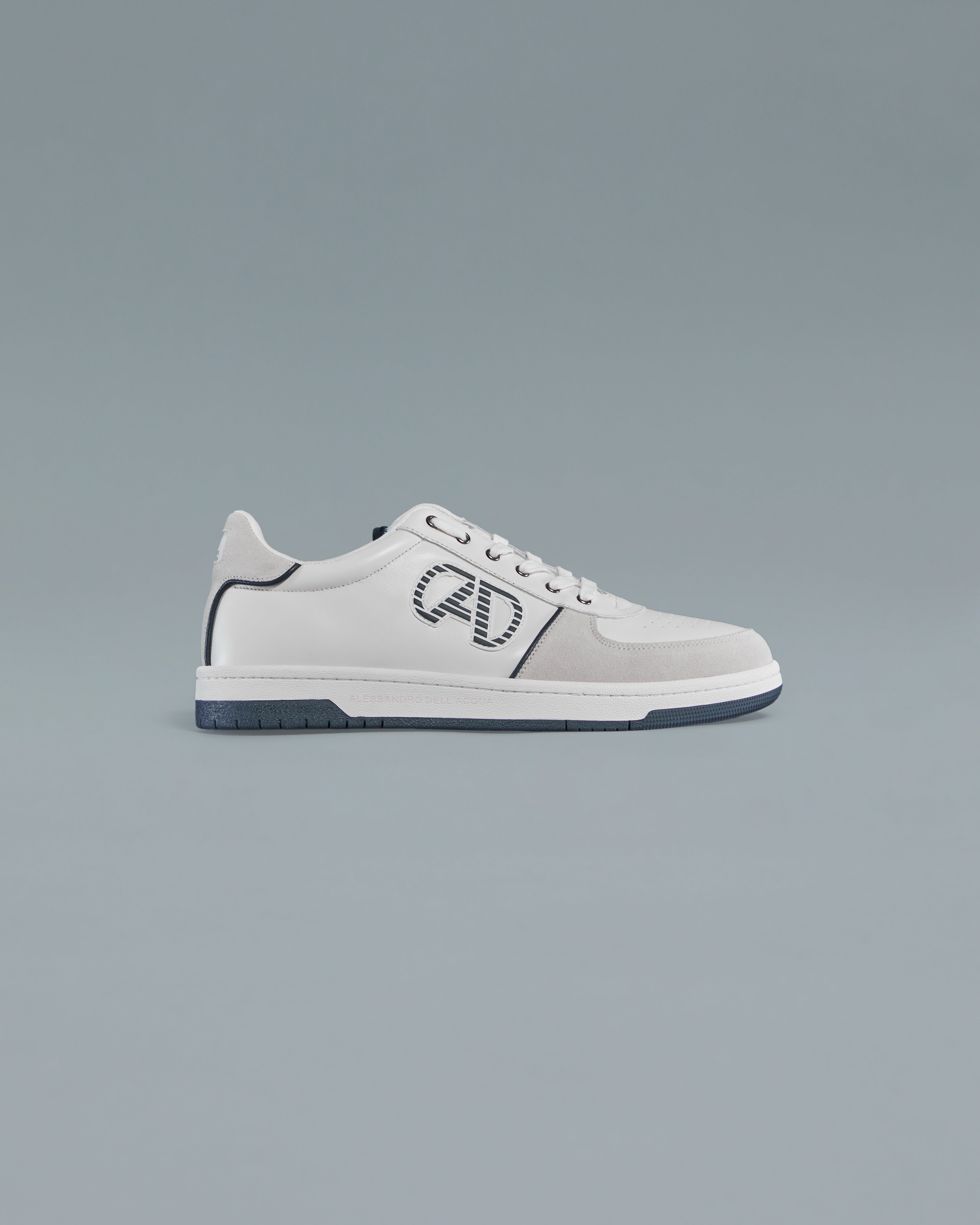 Suede Paneled Sneakers