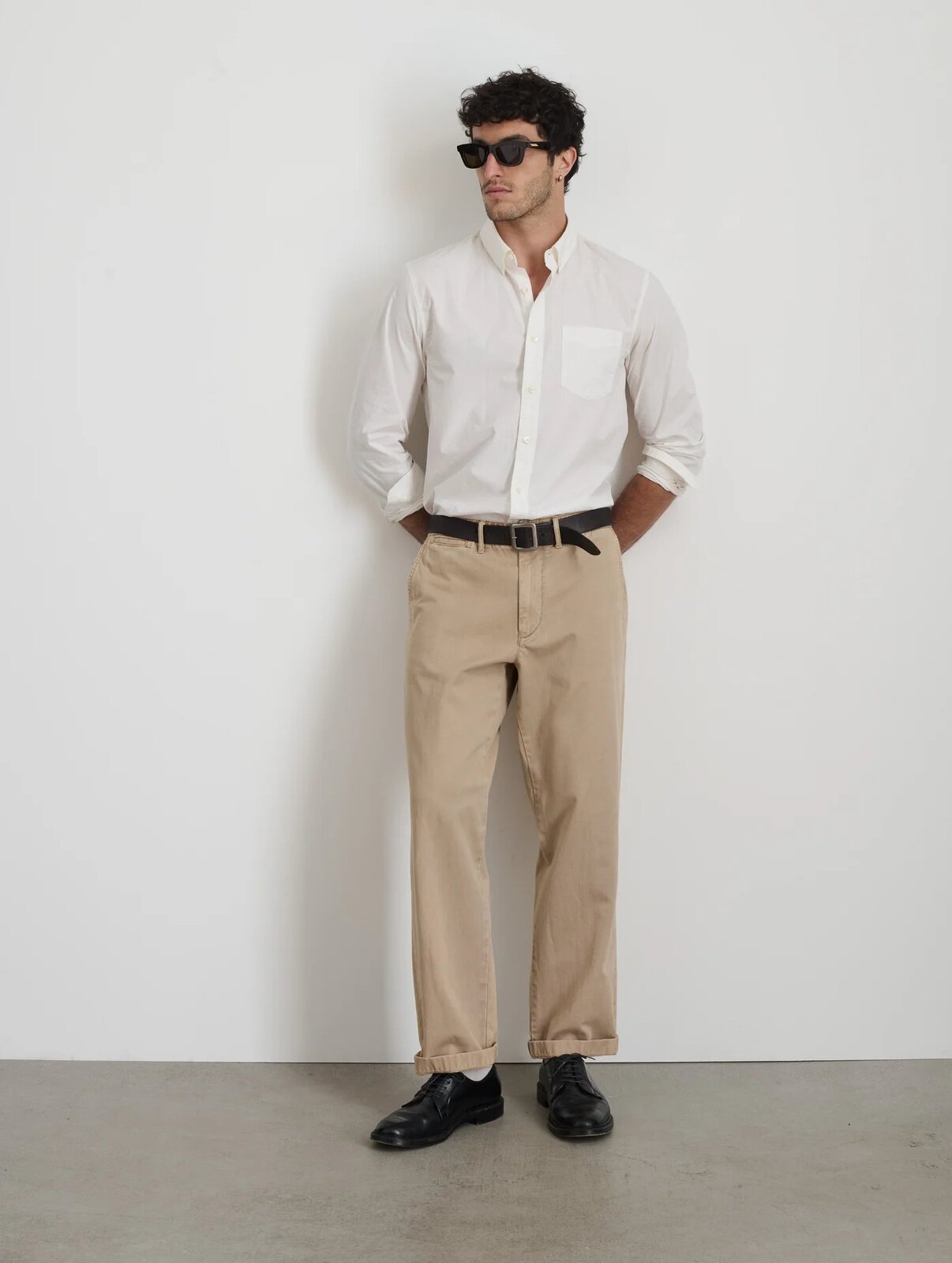 Mill Shirt In Cotton Poplin
