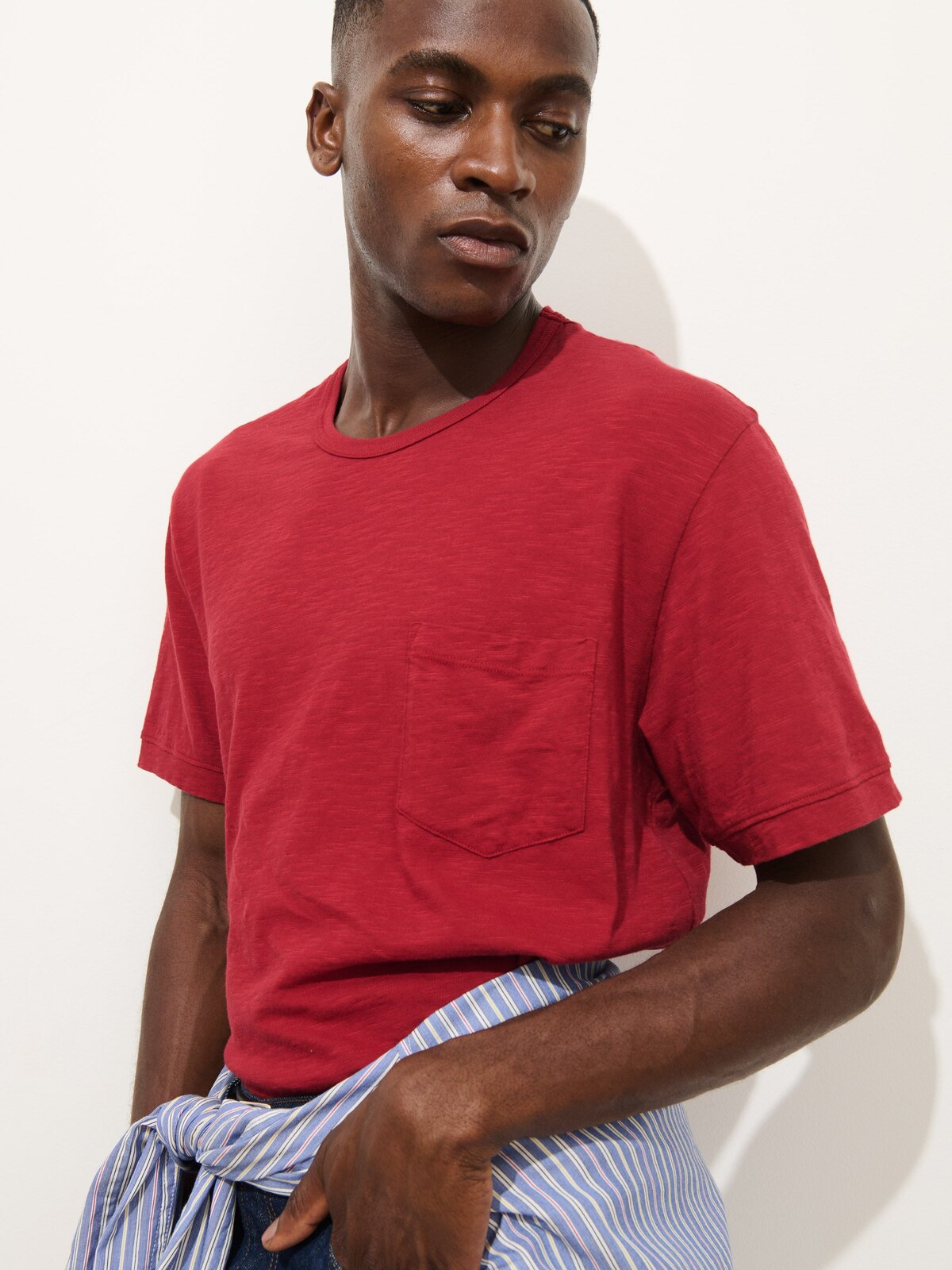 Standard Pocket Tee in Slub Cotton