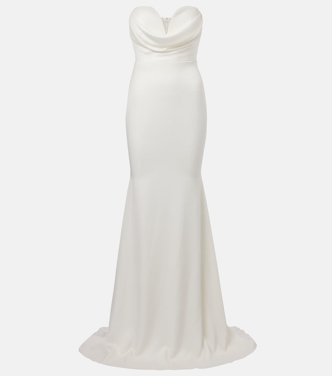 Bridal Crêpe Satin Gown