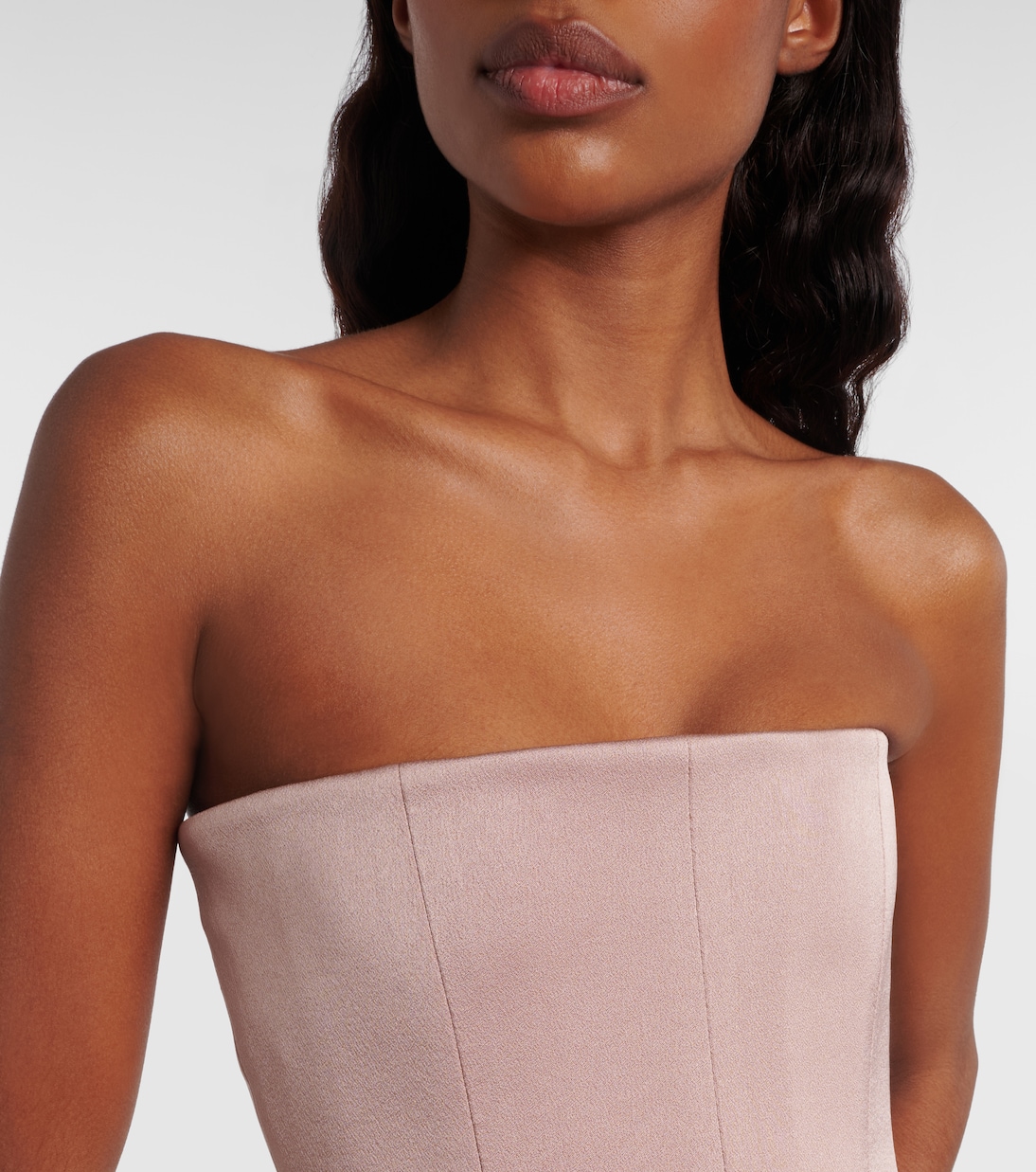 satin drape closeup