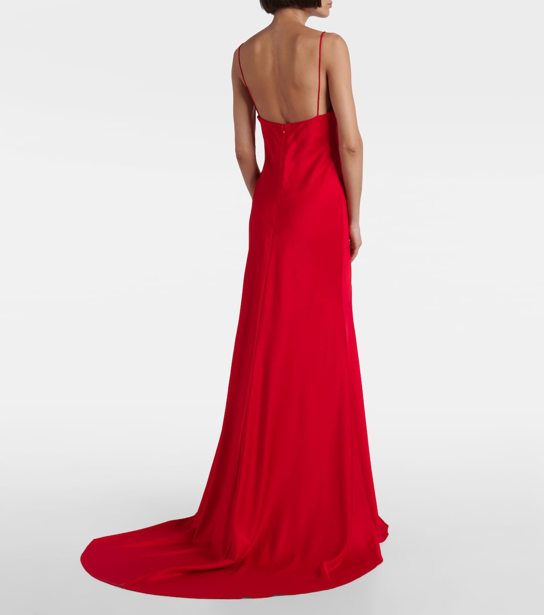 back view with lace trim
