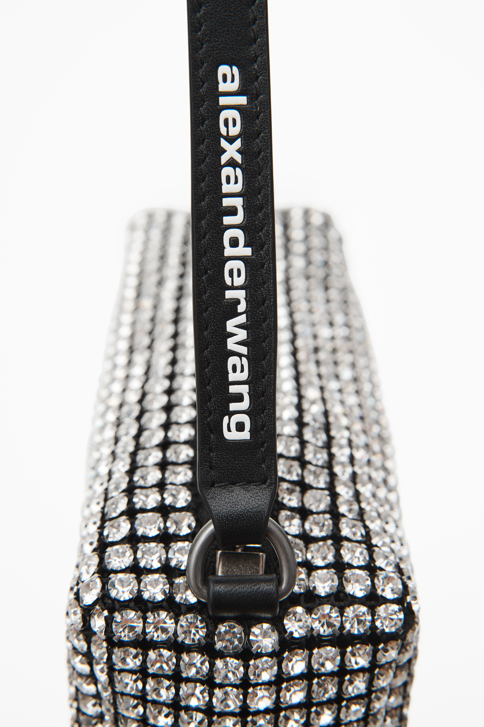 Heiress Pouch in Crystal Mesh — alternate angle
