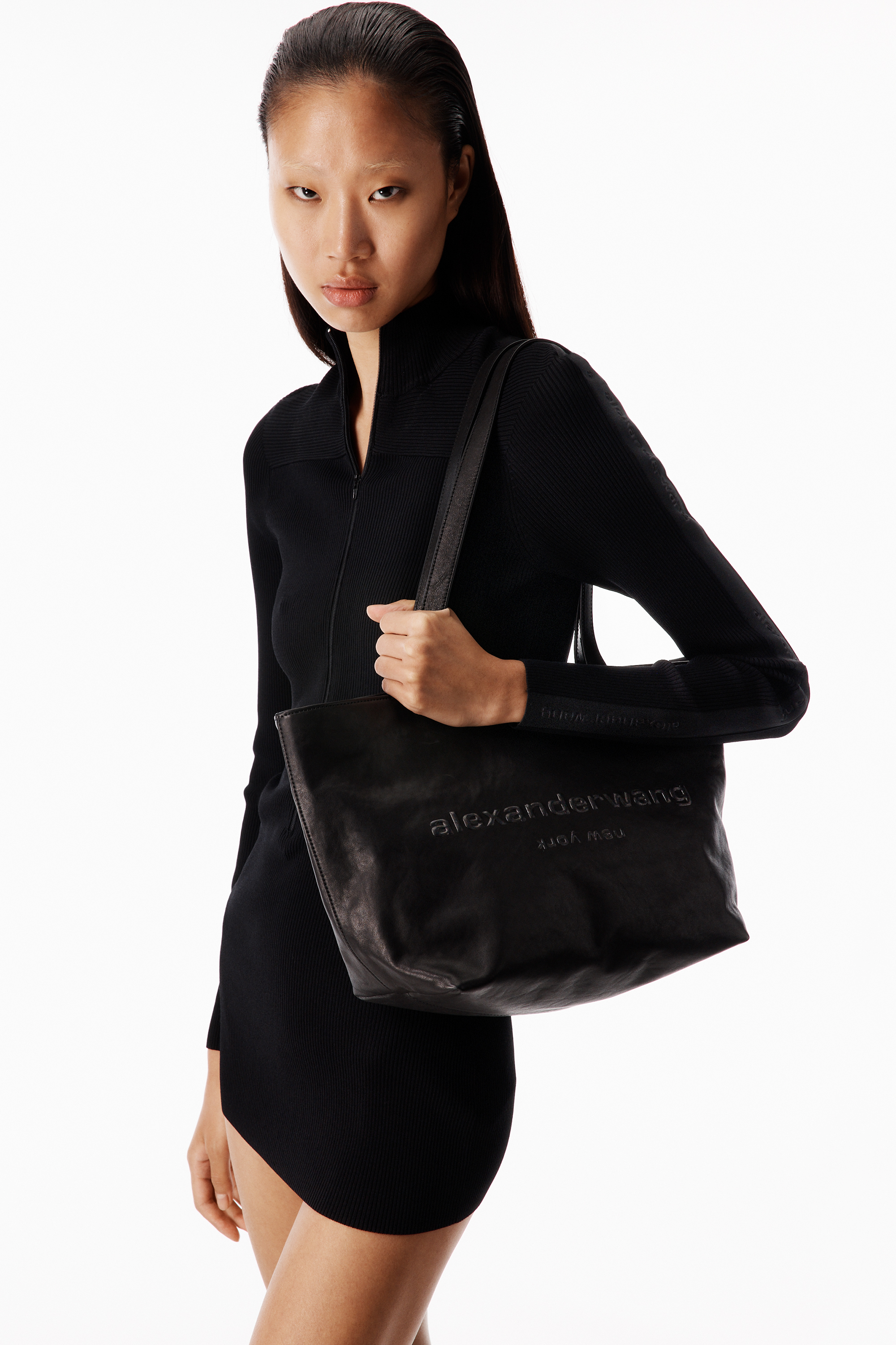Punch Medium Tote — side or profile view