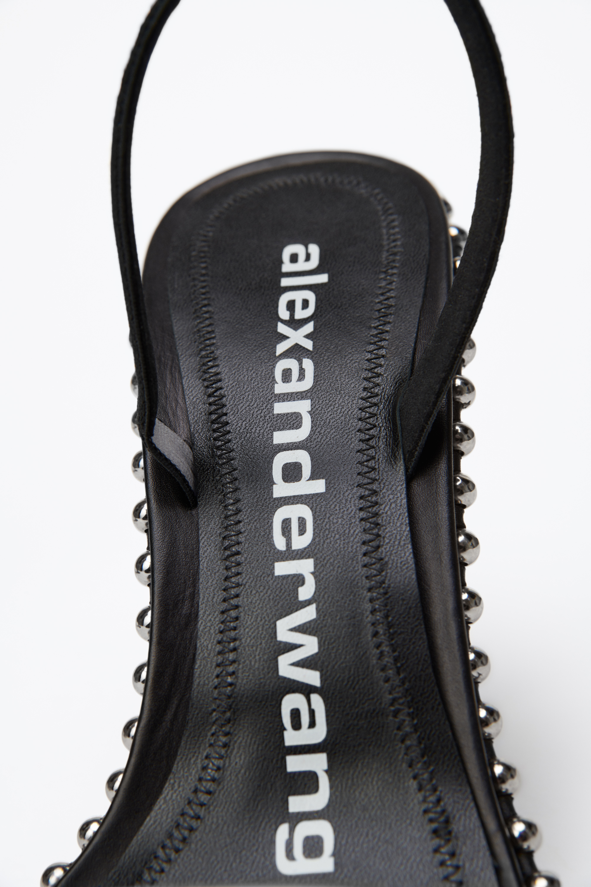 Stud Nova Strap Sandal — back or detail view