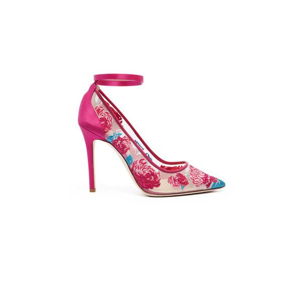 Pink embroidered variation