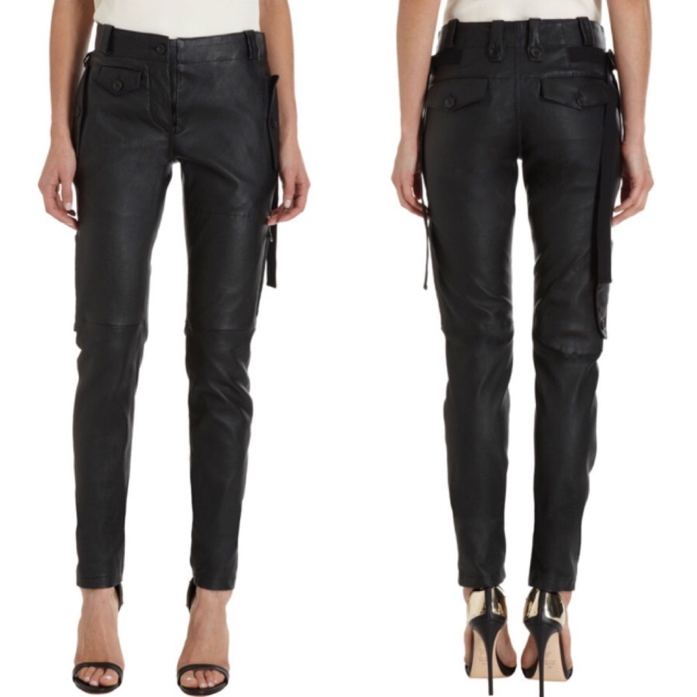 Leather Utility Pants