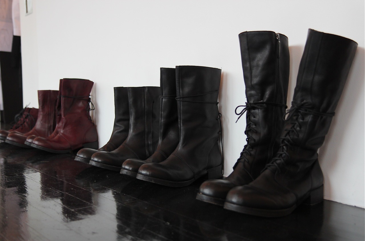 assorted boot heights and finishes