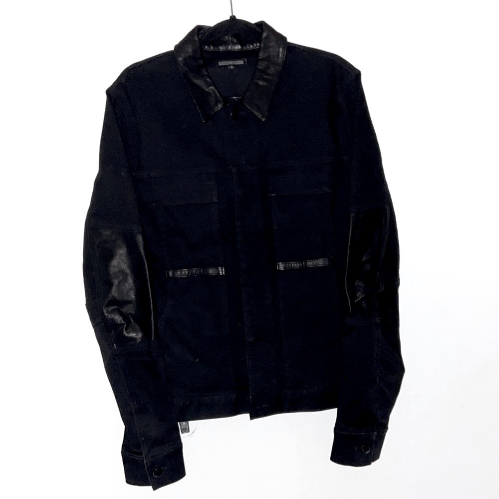 Trucker Denim/Leather Jacket
