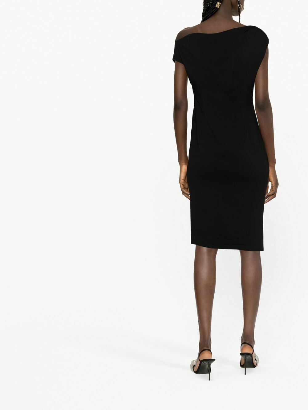 One Sleeve Mini Dress