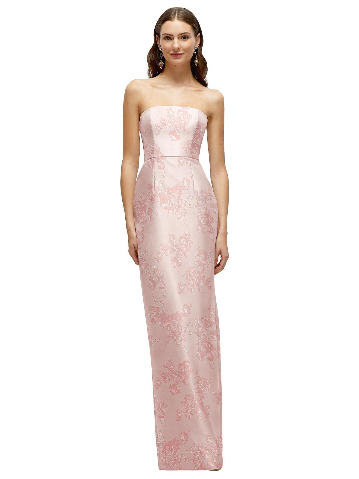 floral satin column variation