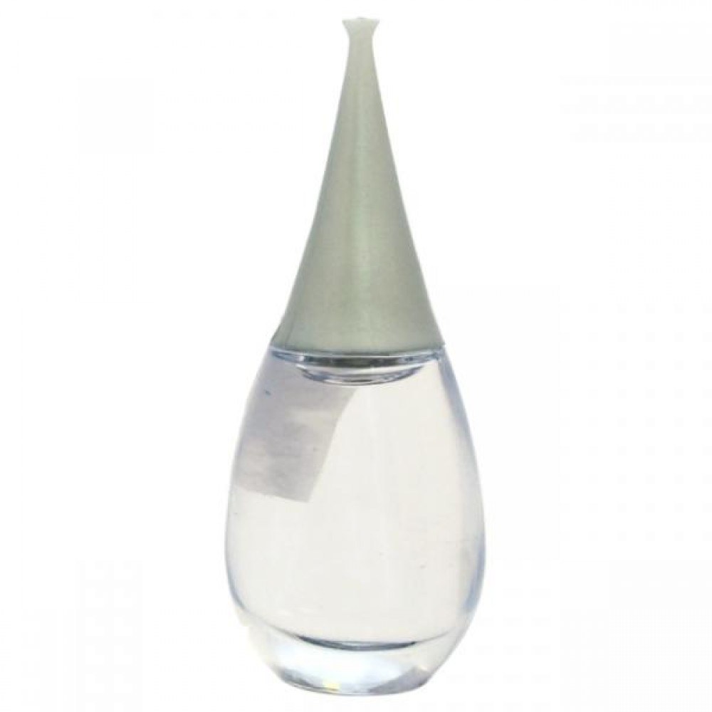 clear teardrop bottle
