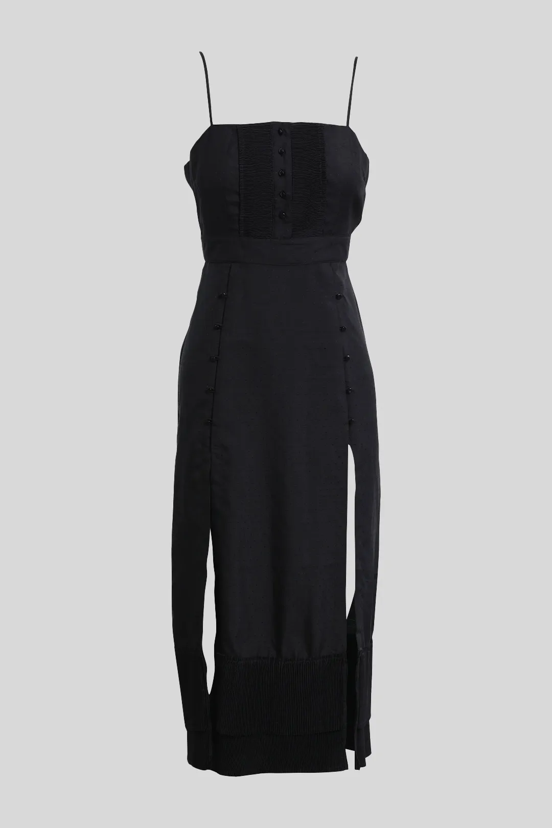 Stargaze Black Midi Dress