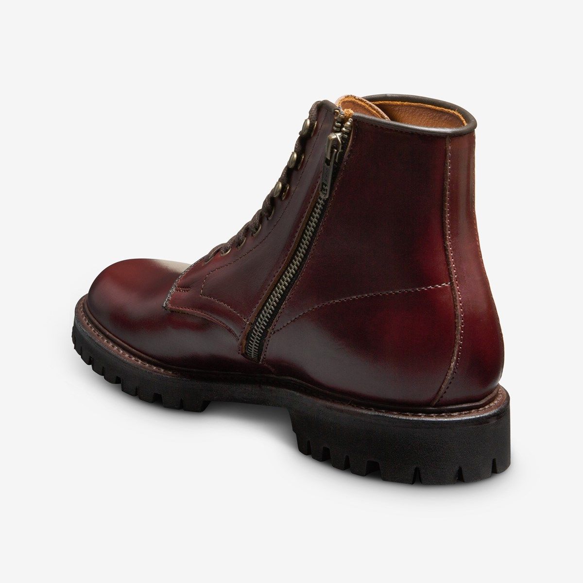 Zip boot variant with rugged outsole