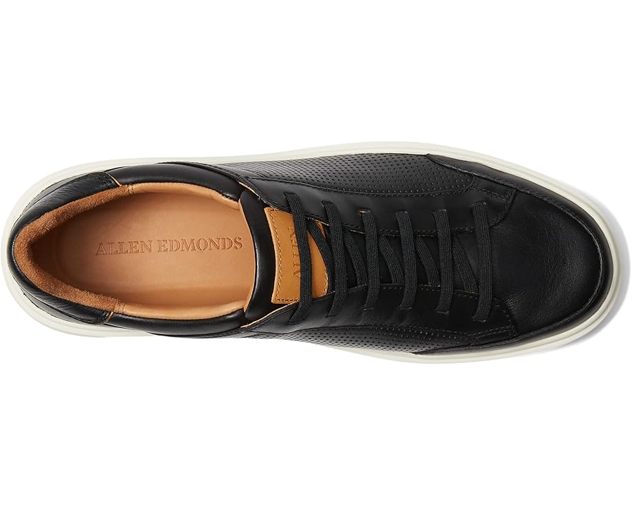 Black sneaker top view