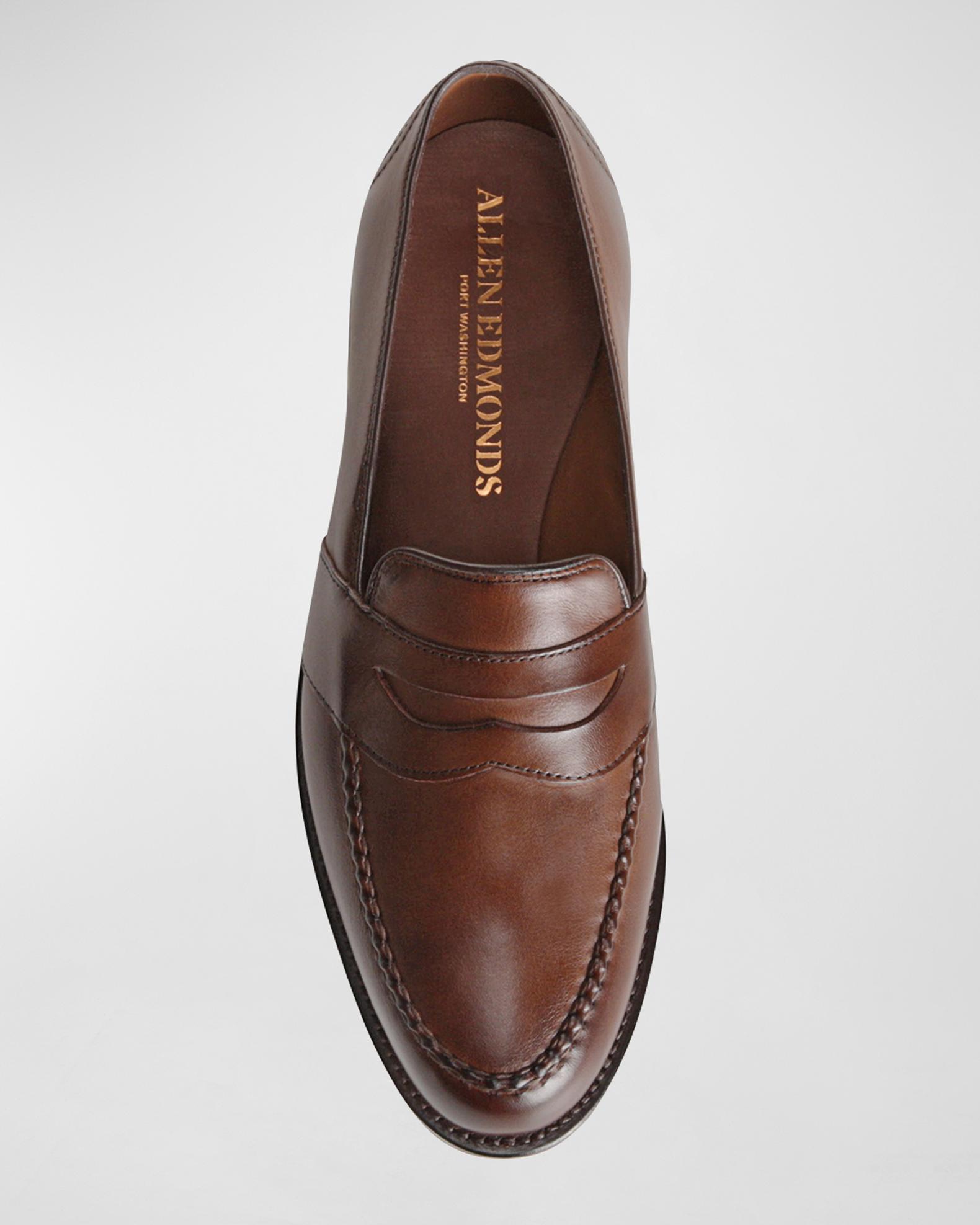 Brown loafer profile