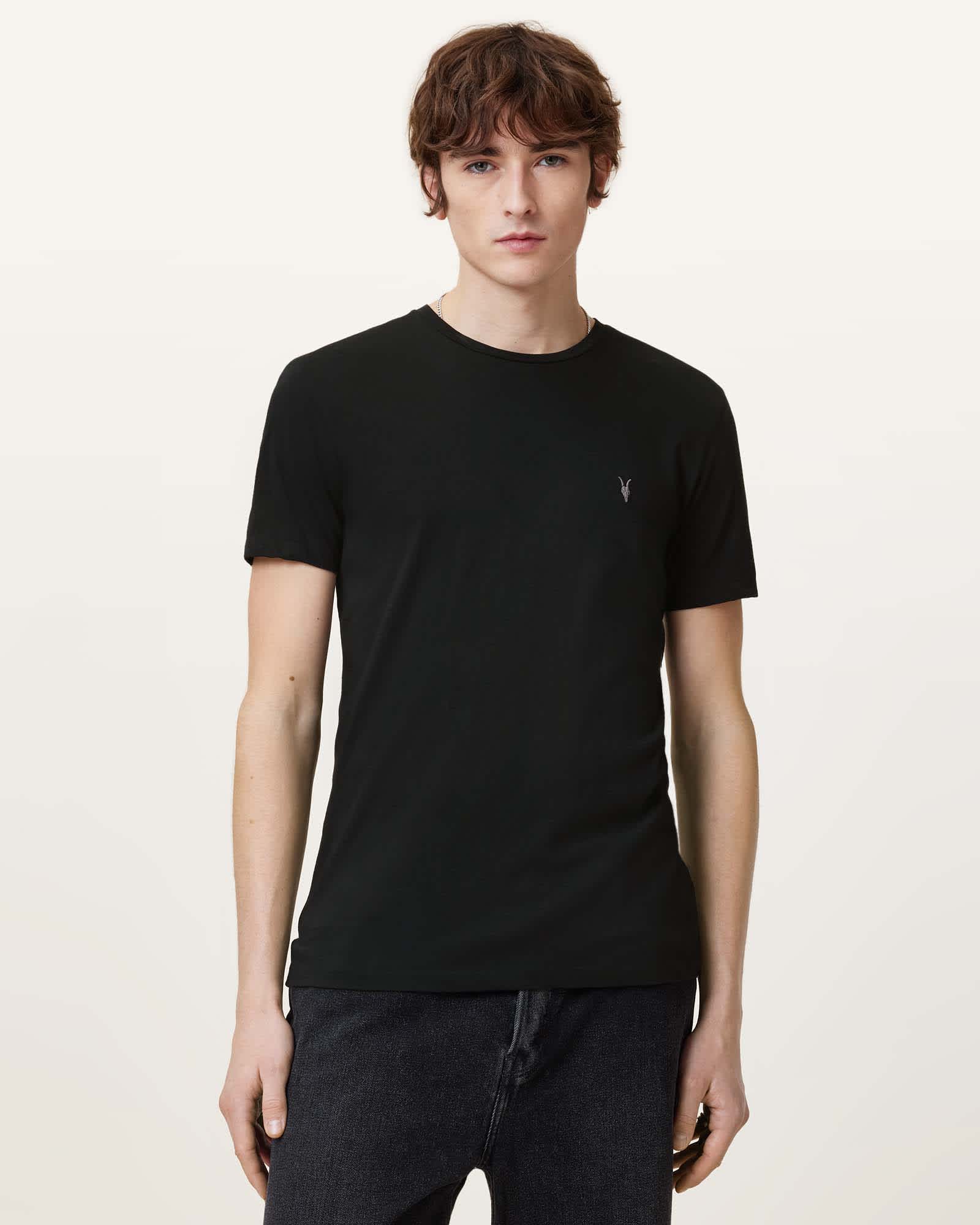 Tonic Crew Neck Slim Ramskull T-Shirt