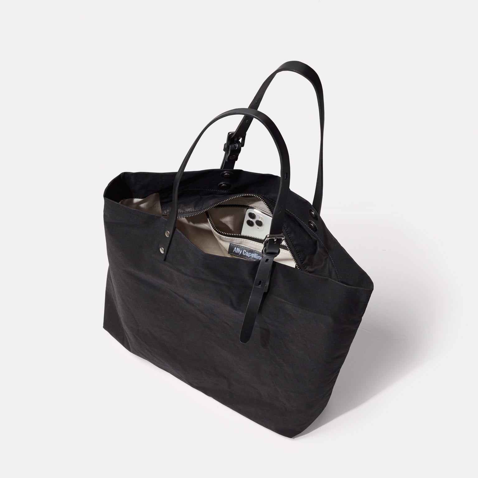 Drop-down zip top